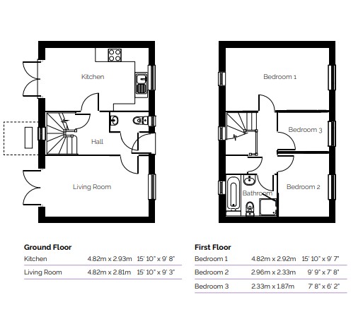 14, Oulton Grove, Fletton Folly floorplan