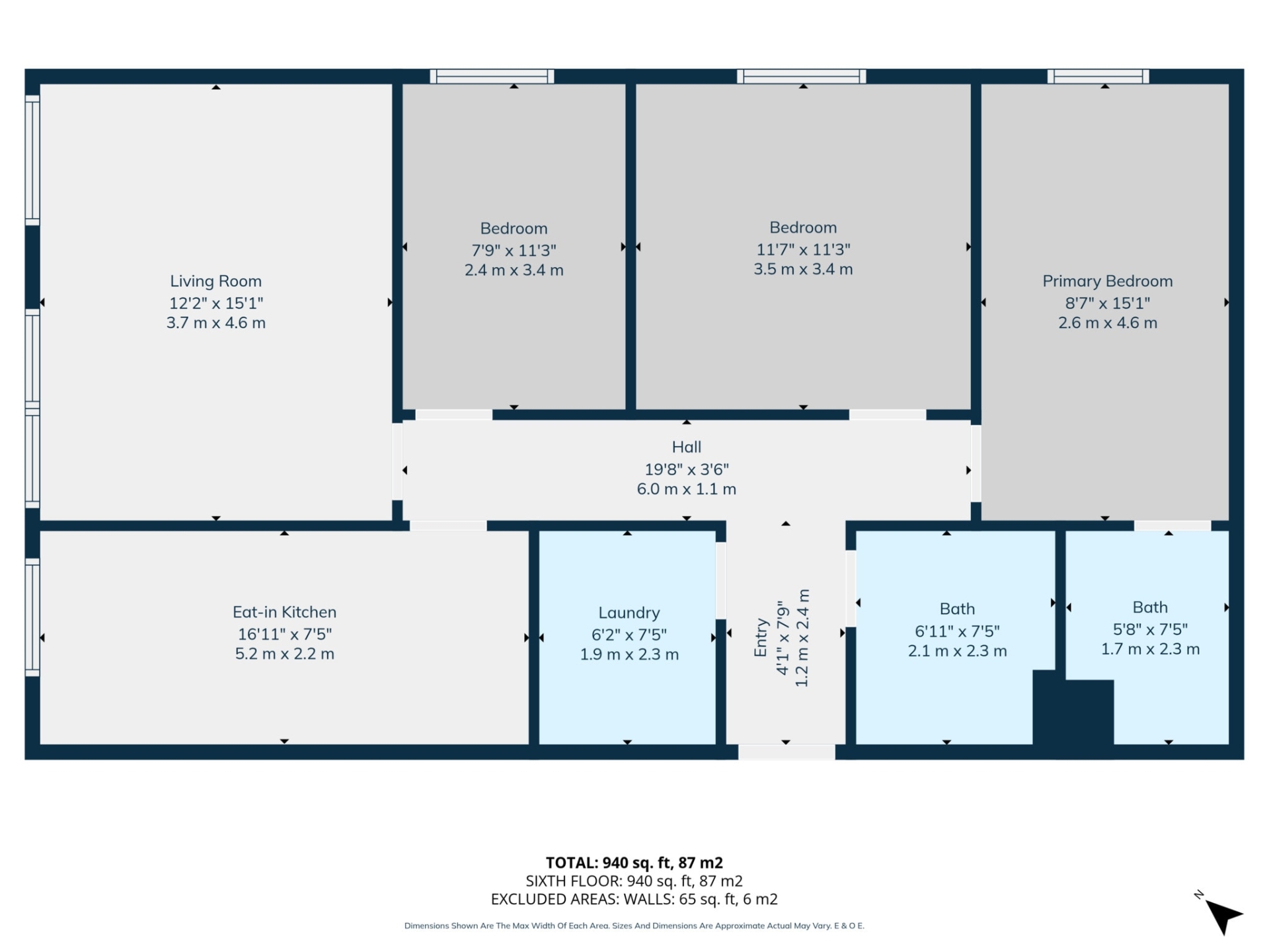 Flat 70 Dan Court 5, Park Royal, Greater London floorplan
