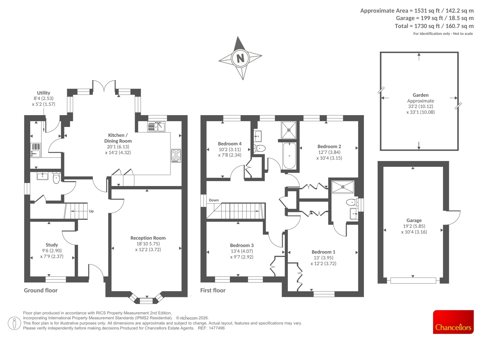 9, Blush Crescent, Carterton floorplan