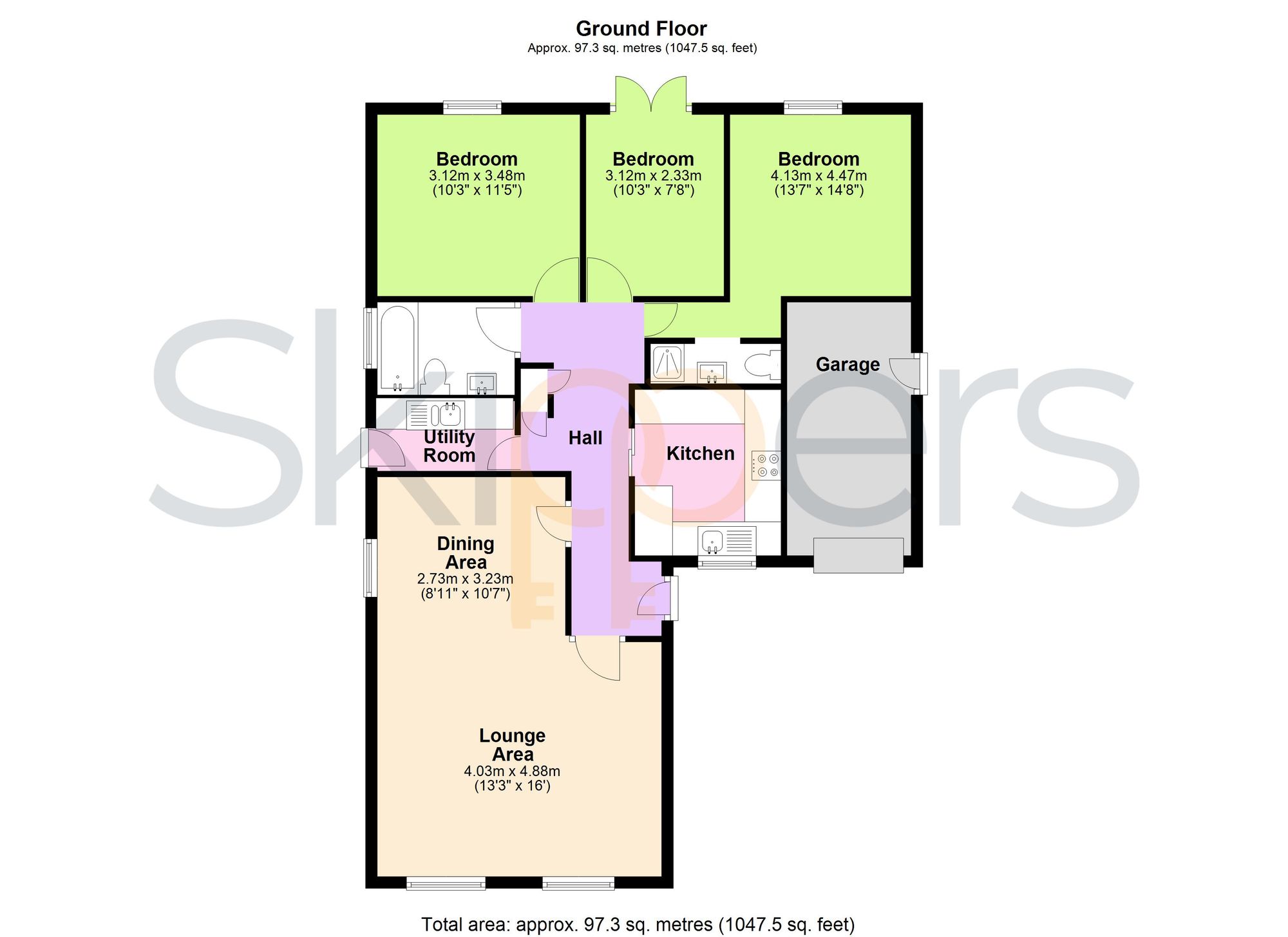 Anne Roper Close, New Romney, TN28 floorplan