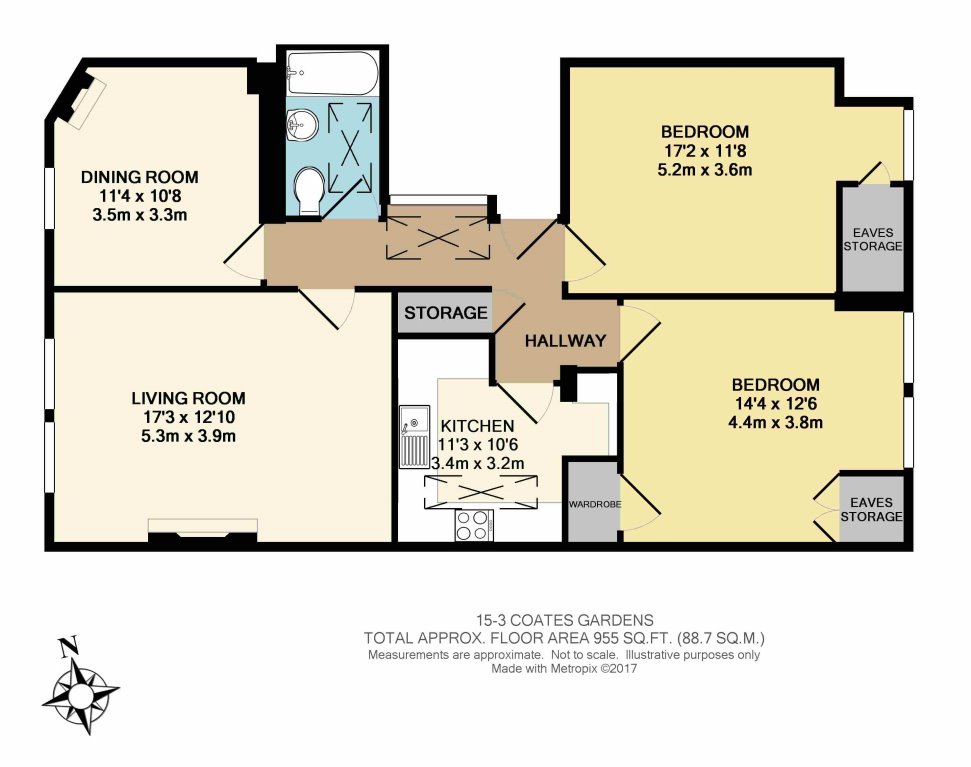 2 Bedrooms Flat to rent in Coates Gardens, West End EH12