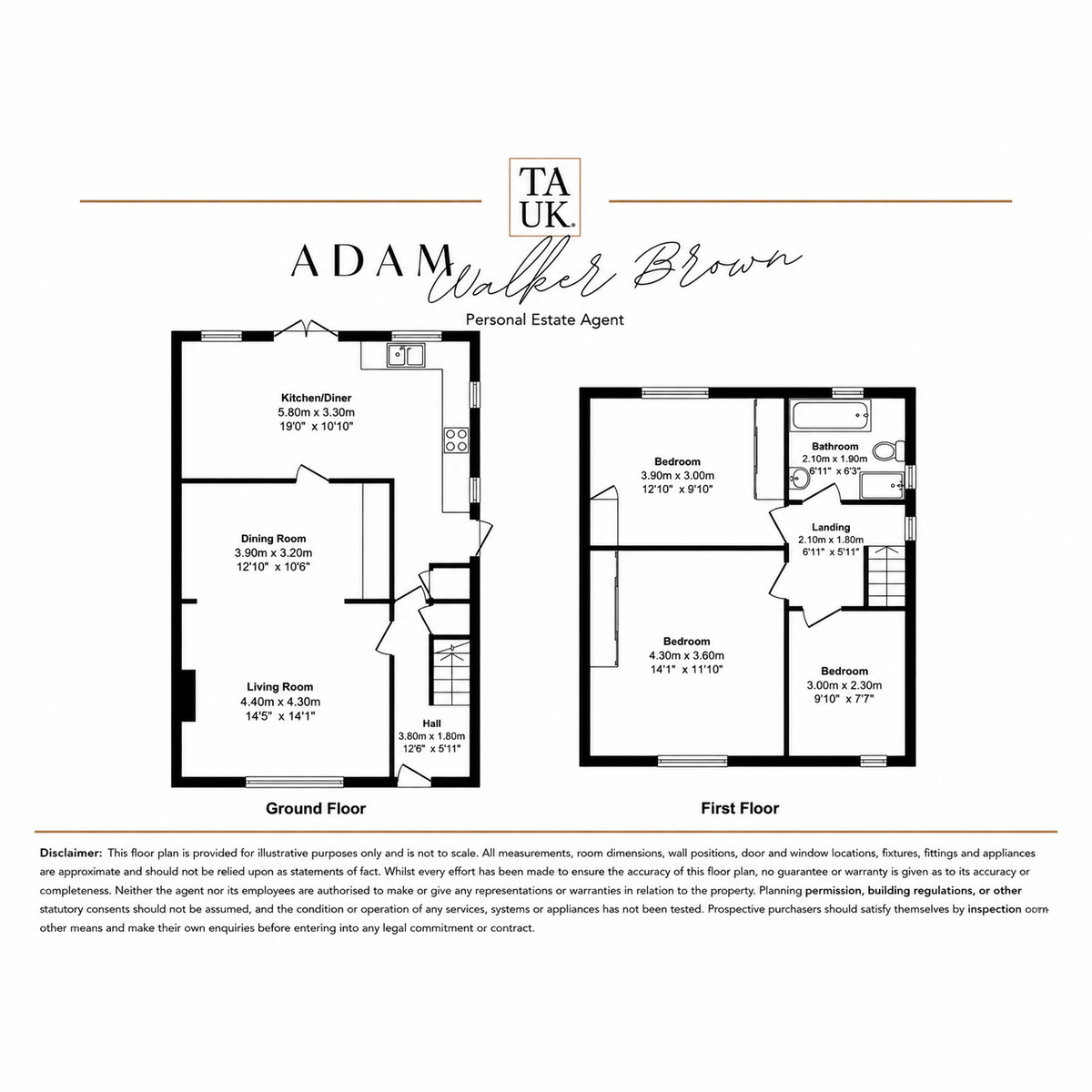 111, Second Avenue, Nottingham floorplan