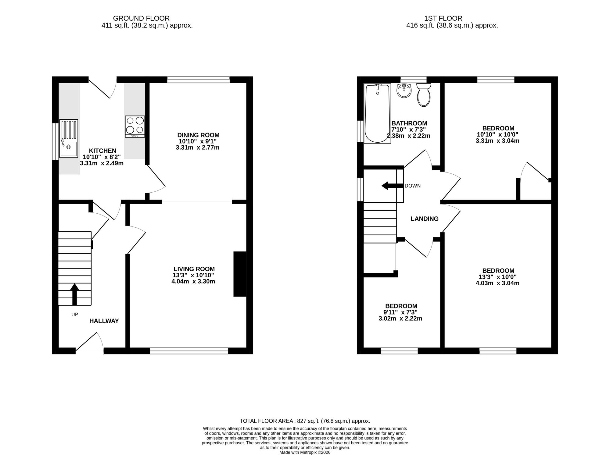 7 Pilton Vale, Newport floorplan