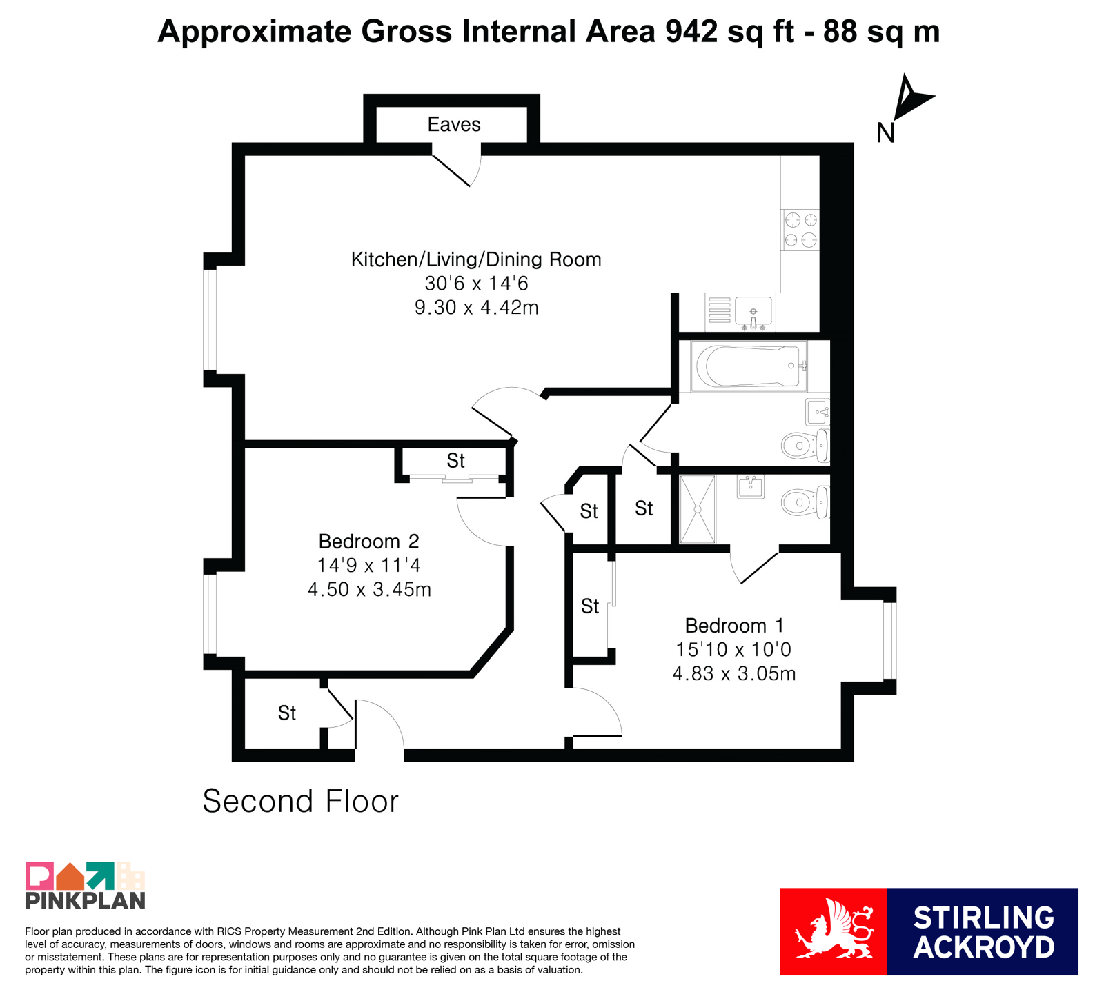 Thorpe Road, Surrey floorplan