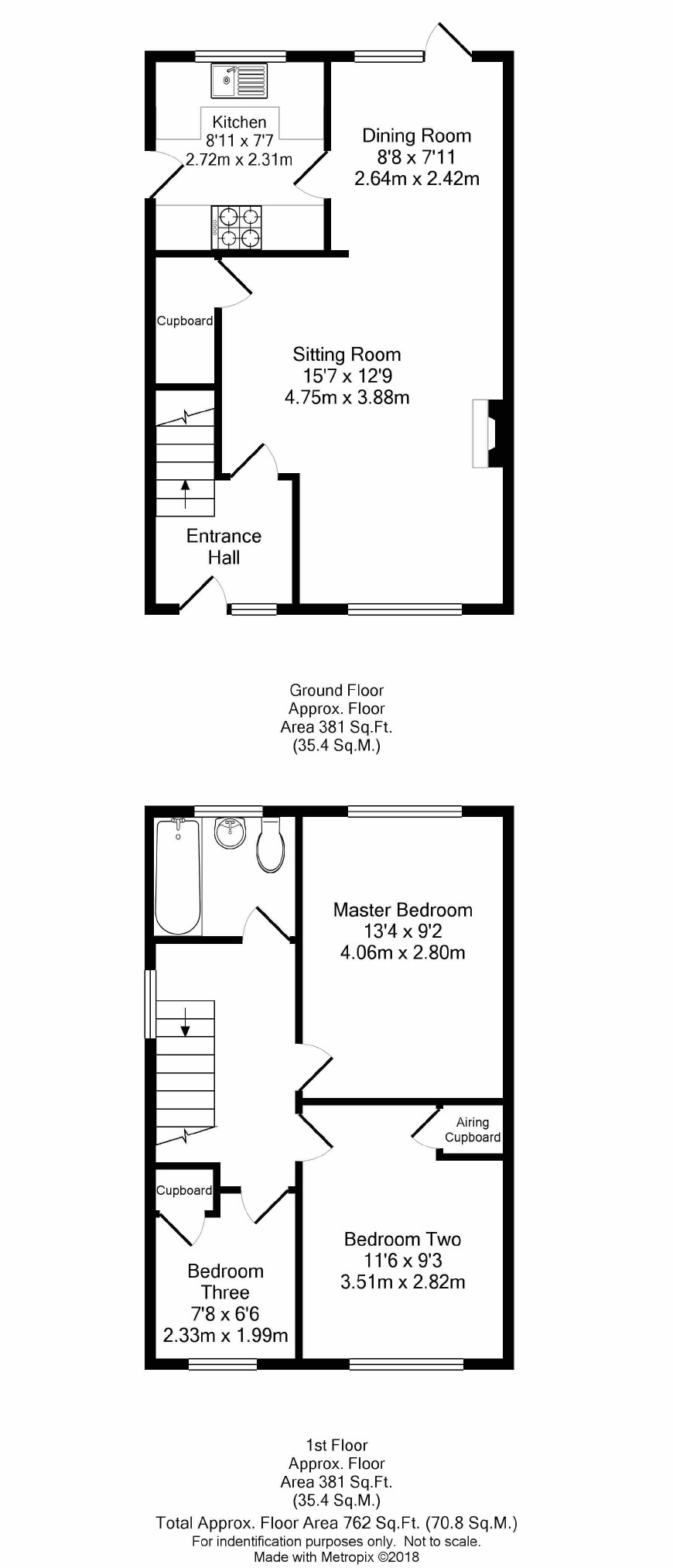 3 Bedrooms Semi-detached house for sale in Parthia Close, Royston SG8