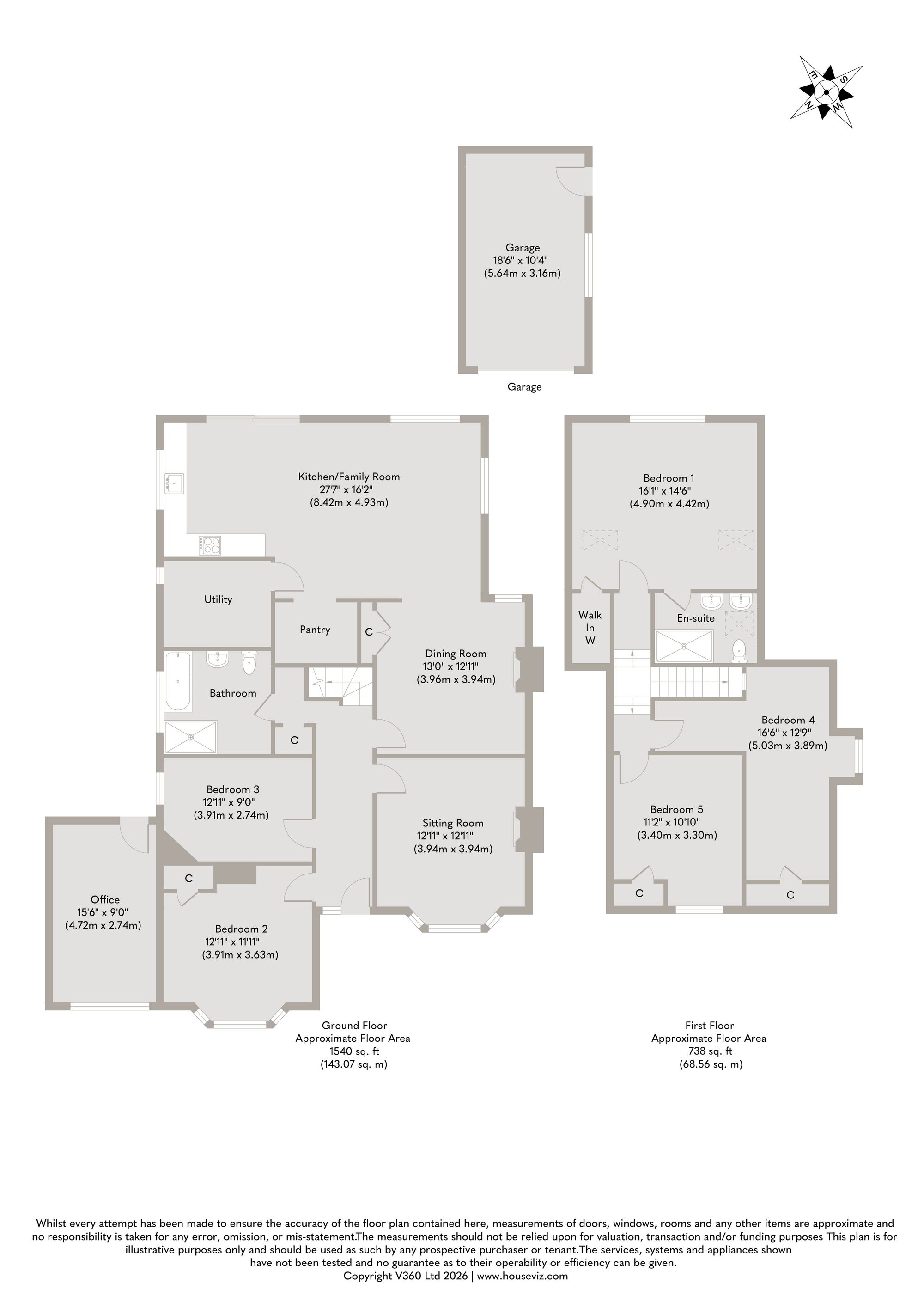 12 East Avenue, Norwich floorplan