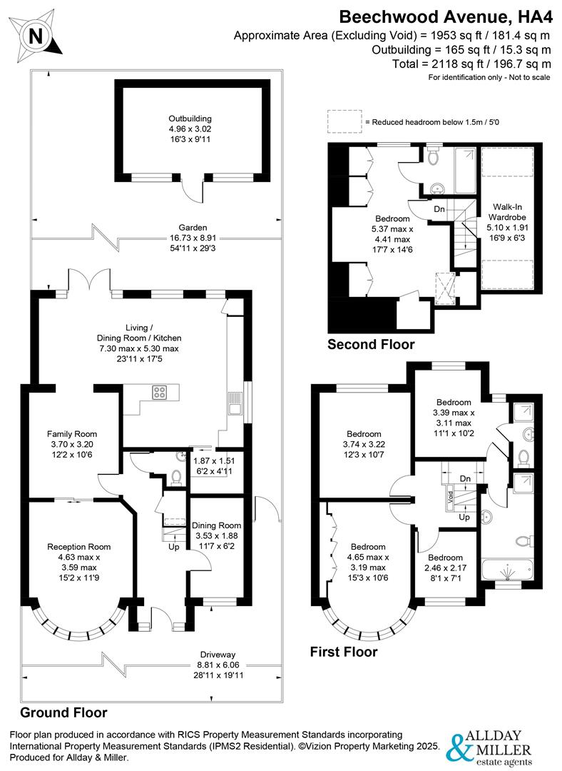 46, Beechwood Avenue, Ruislip floorplan