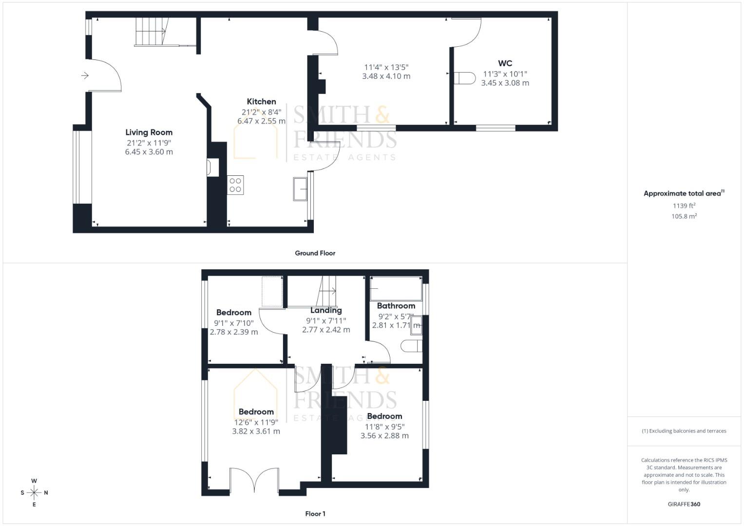49, Humber Road, Stockton-On-Tees floorplan