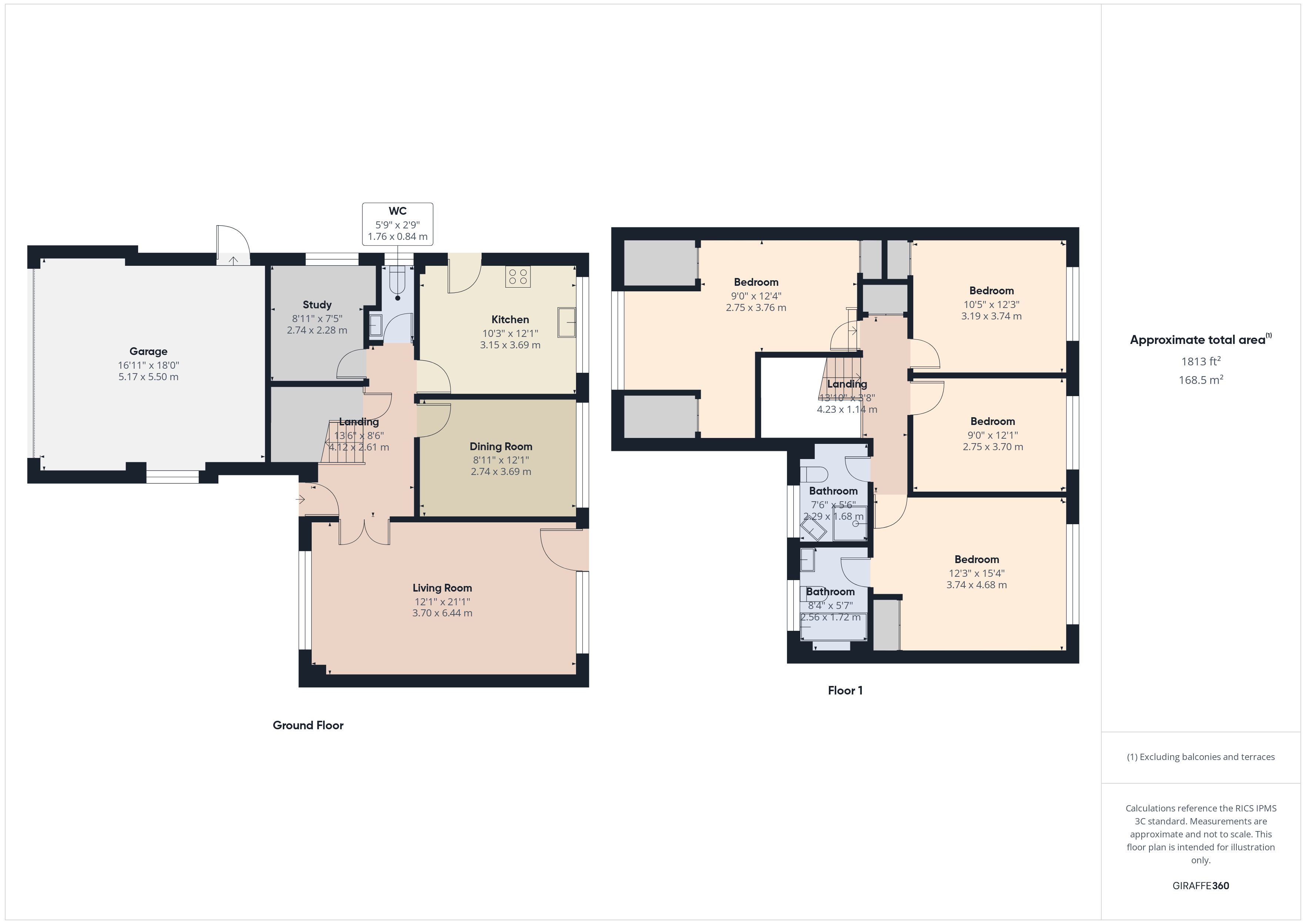 49, Beaulieu Close, Berkshire floorplan