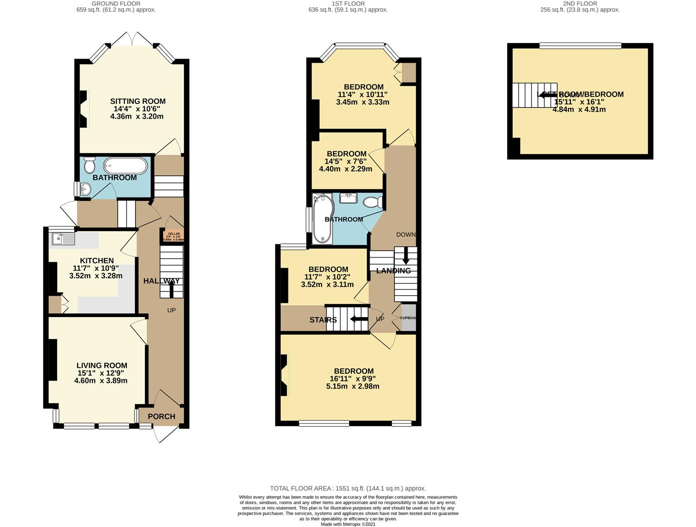 Elmdale Road, Palmers Green, N13 floorplan