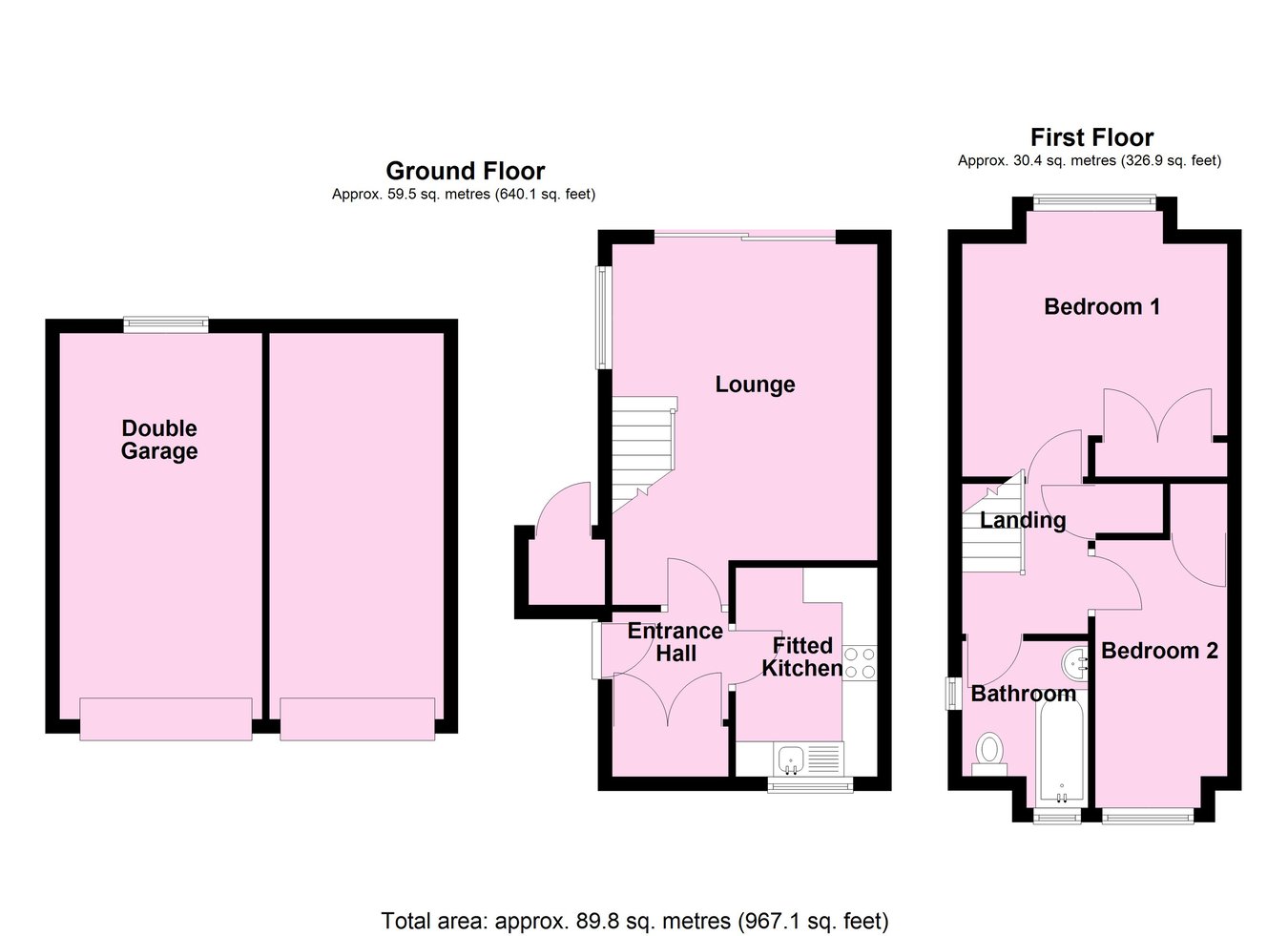 50, Devitt Way, Leicester floorplan
