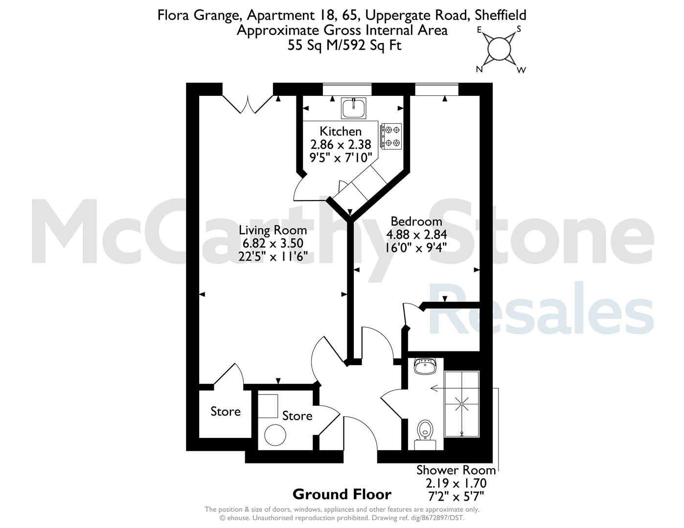 18 Flora Grange, Uppergate Road, Sheffield floorplan