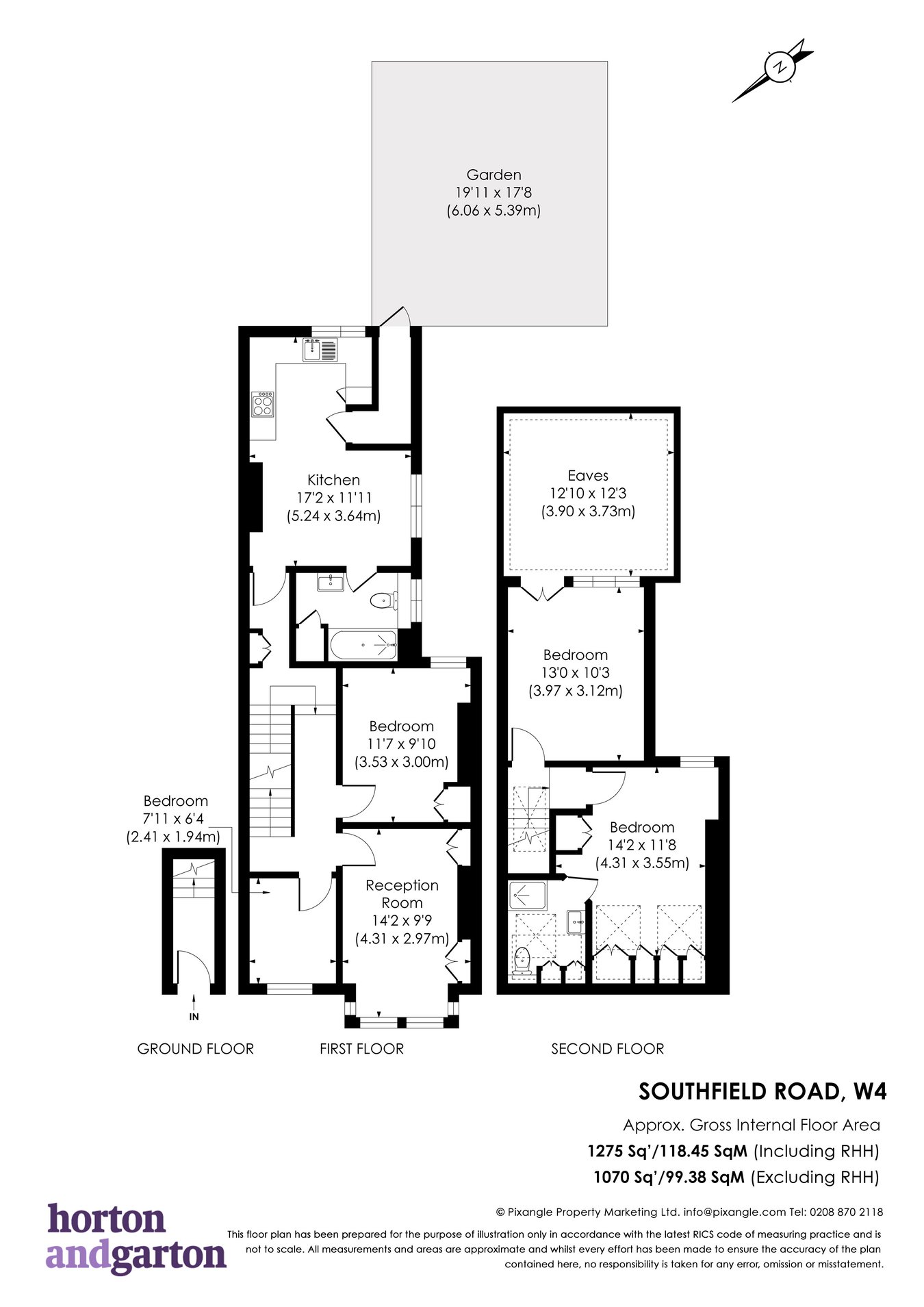 57a, Southfield Road, Chiswick floorplan