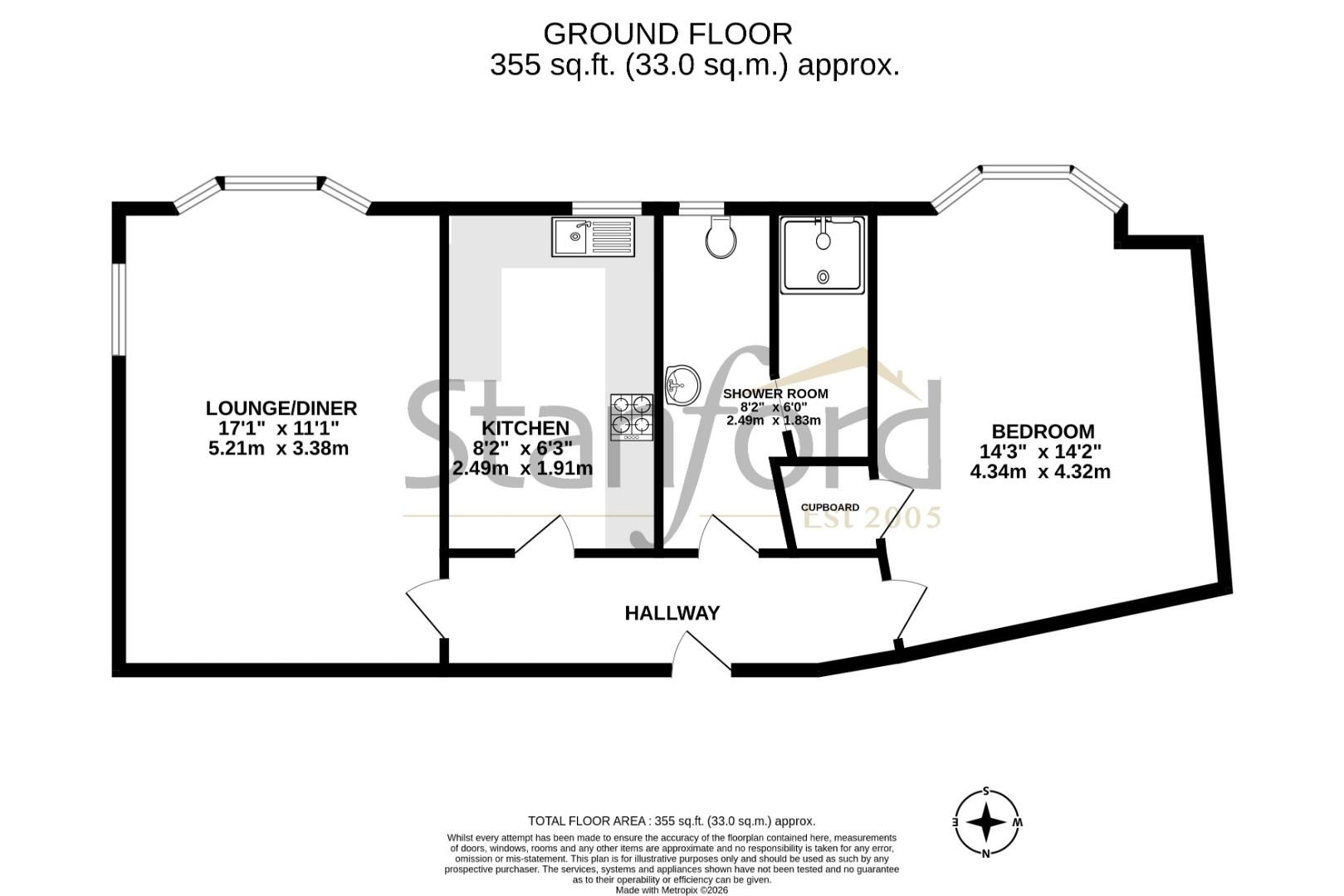 Parkway Court, EASTLEIGH floorplan