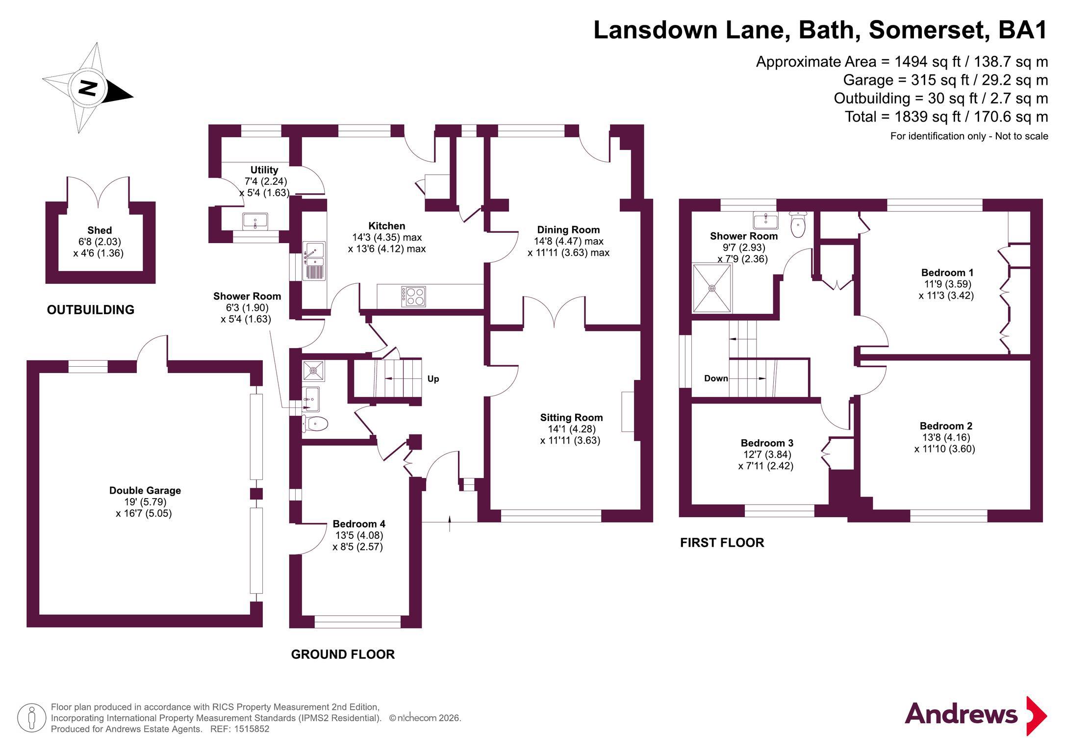 71, Lansdown Lane, Somerset floorplan