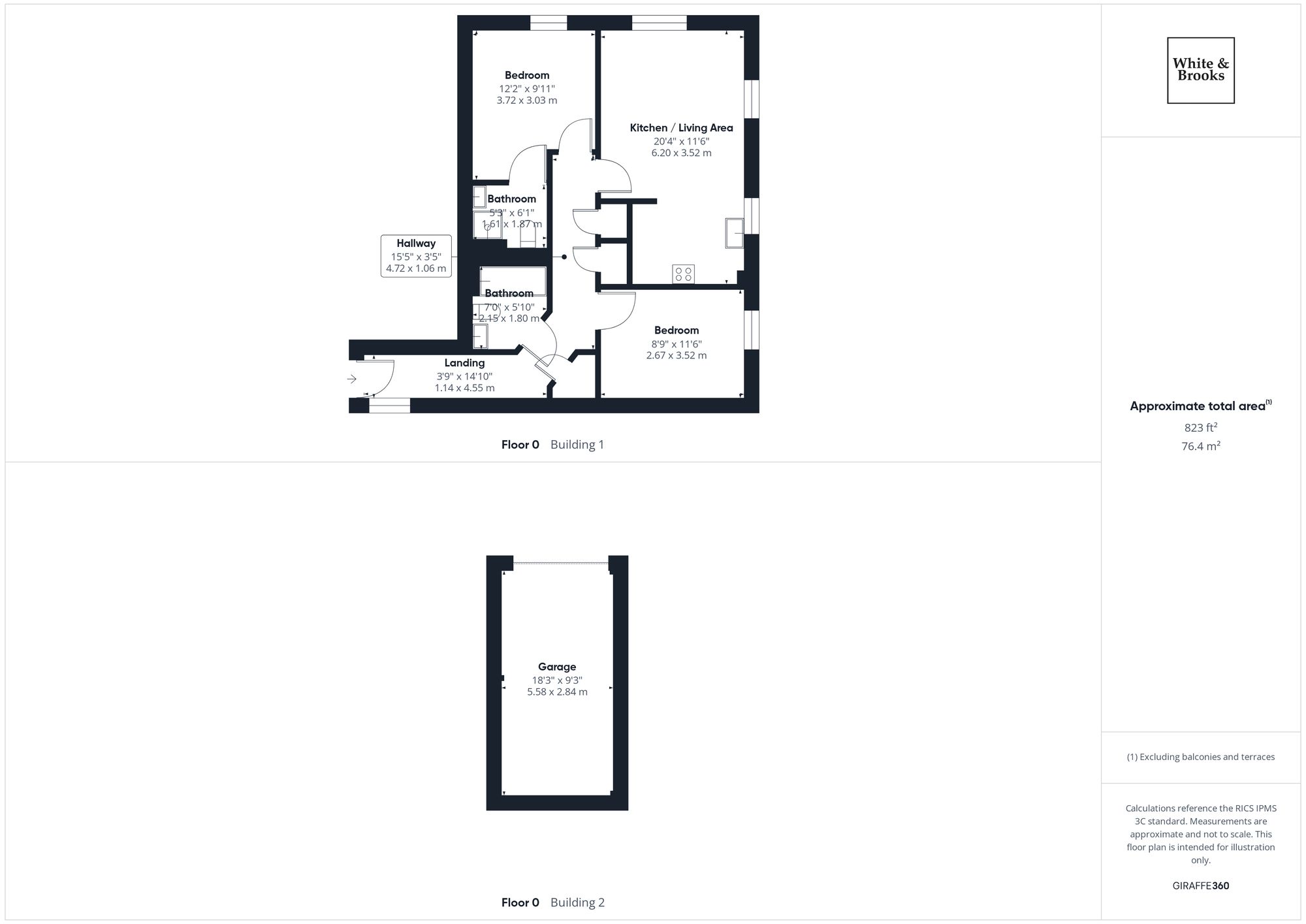 7 Kew House The Boulevard, Chichester floorplan