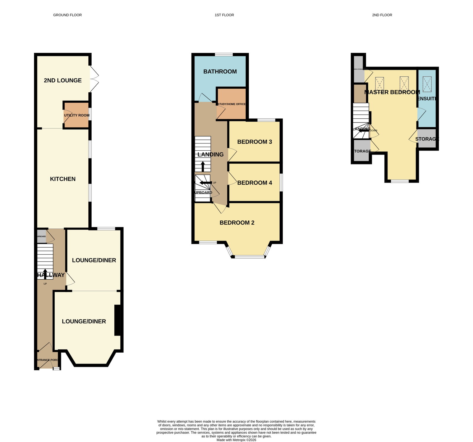 3, Eddystone Road, St. Austell floorplan