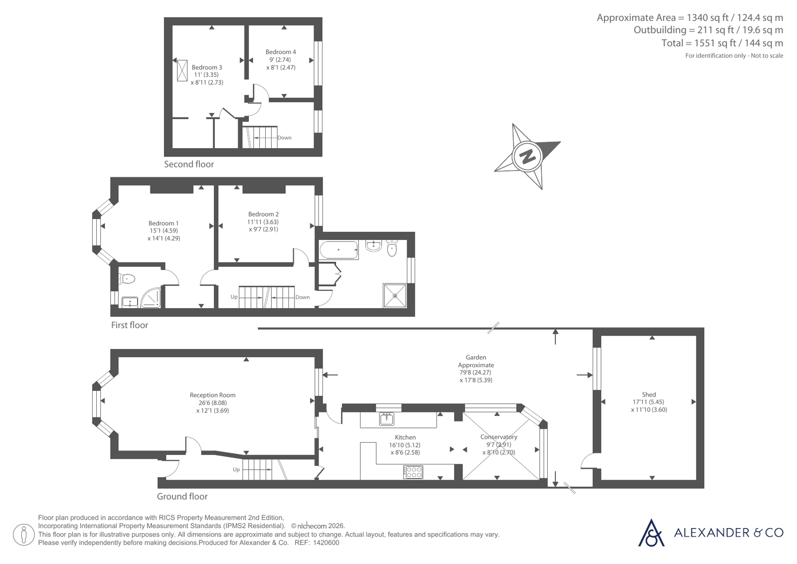 13, Kirby Road, Bedfordshire floorplan