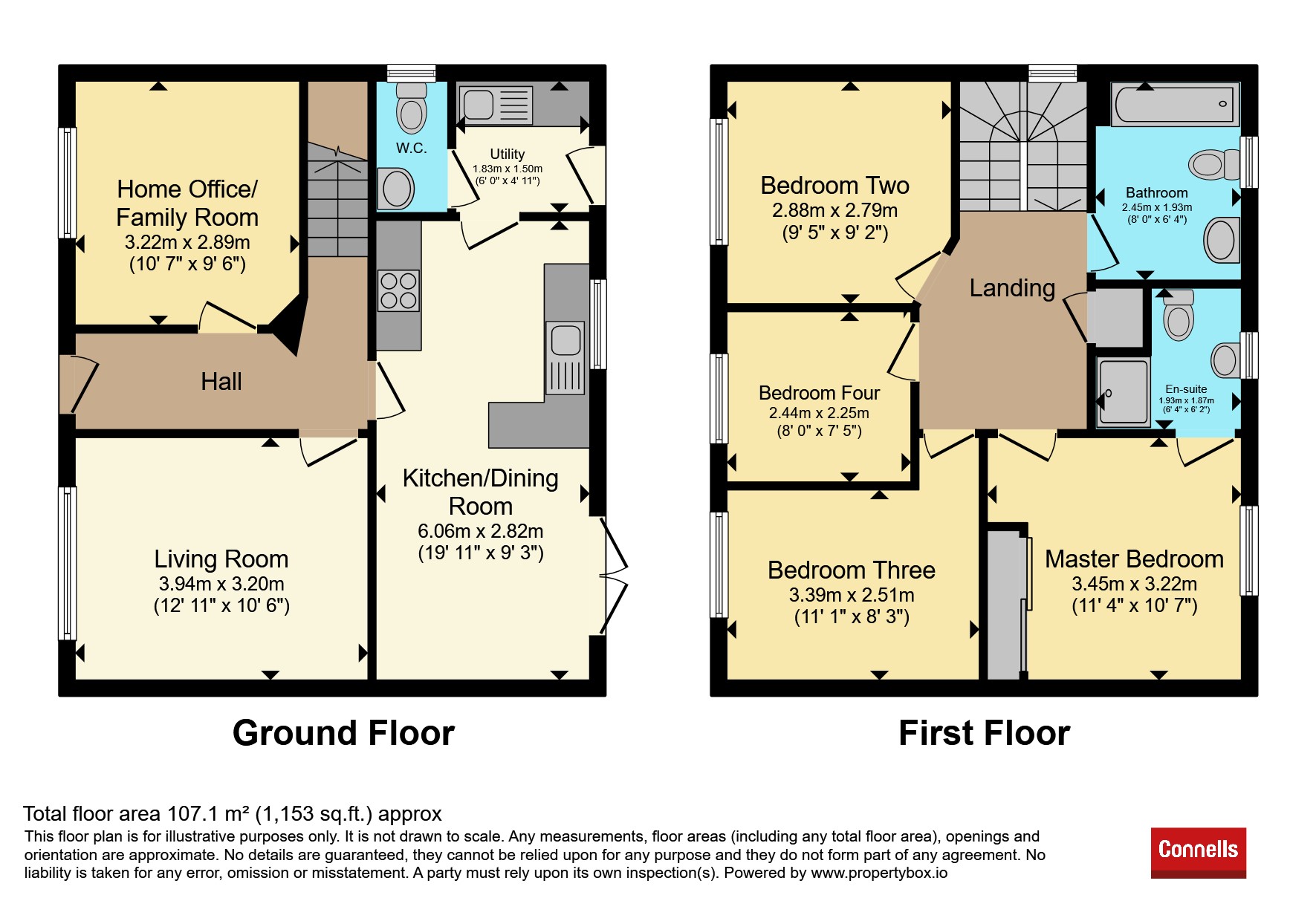 30, Academy Drive, Northampton floorplan