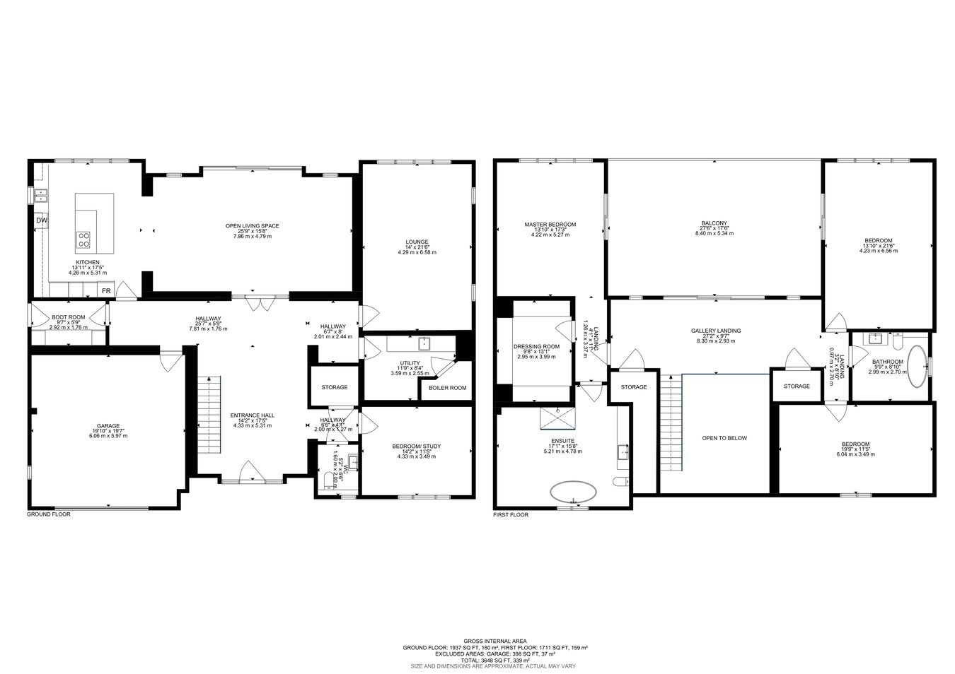 Water View, Milford Haven floorplan