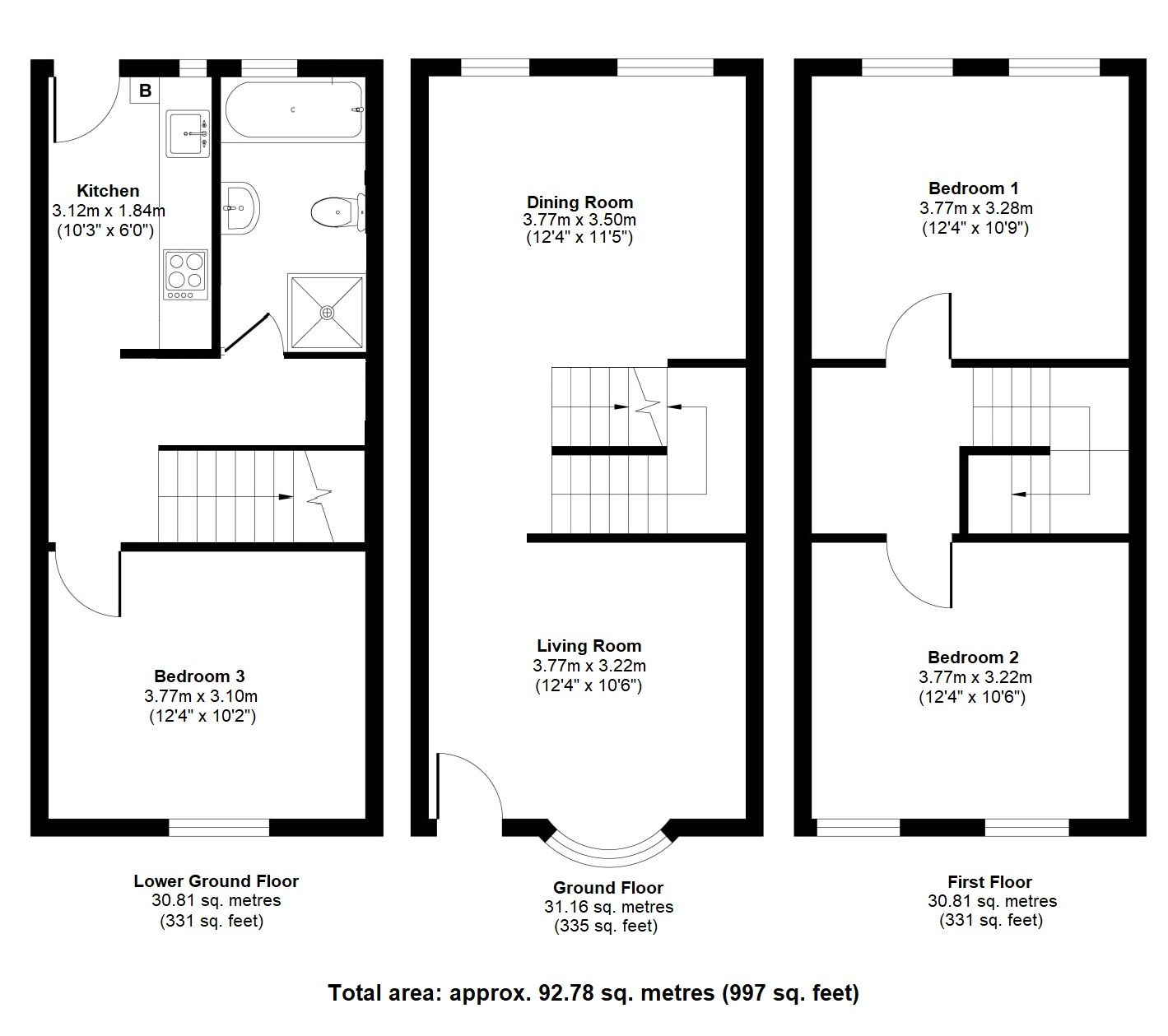 76 Seal Road, Sevenoaks floorplan