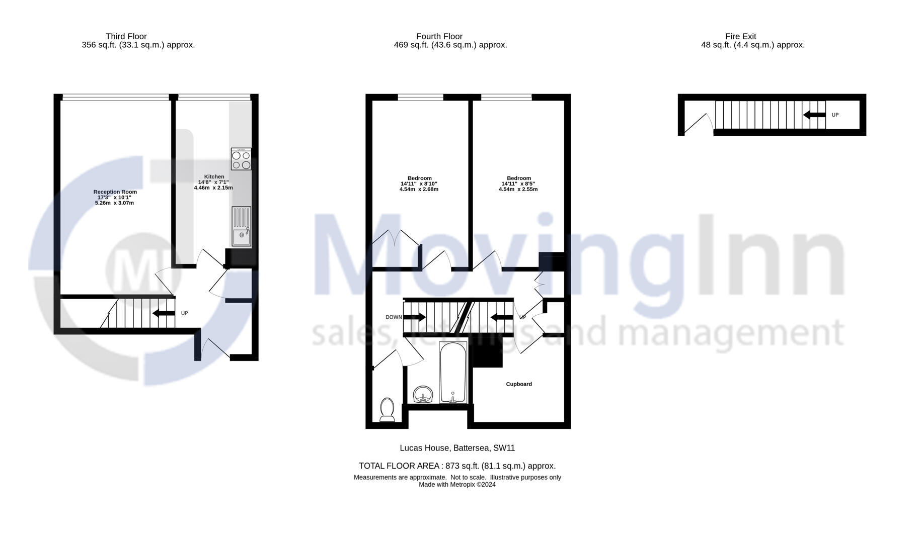 Flat 30, Lucas Court, Strasburg Road, London floorplan