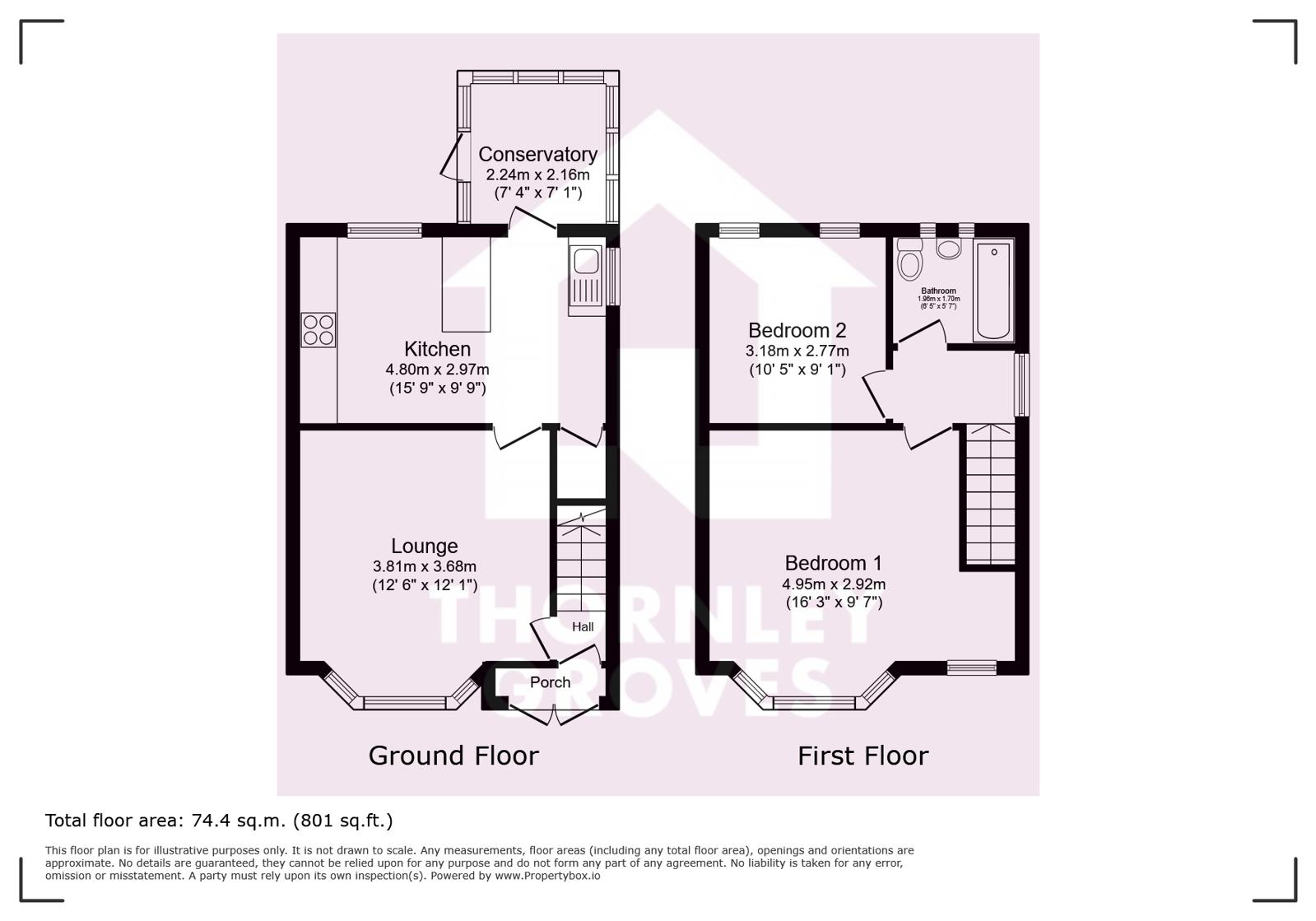 12, Breck Road, Eccles floorplan