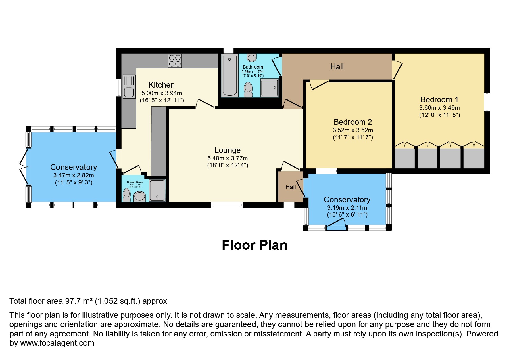 18, Suffolk Street, Helensburgh floorplan
