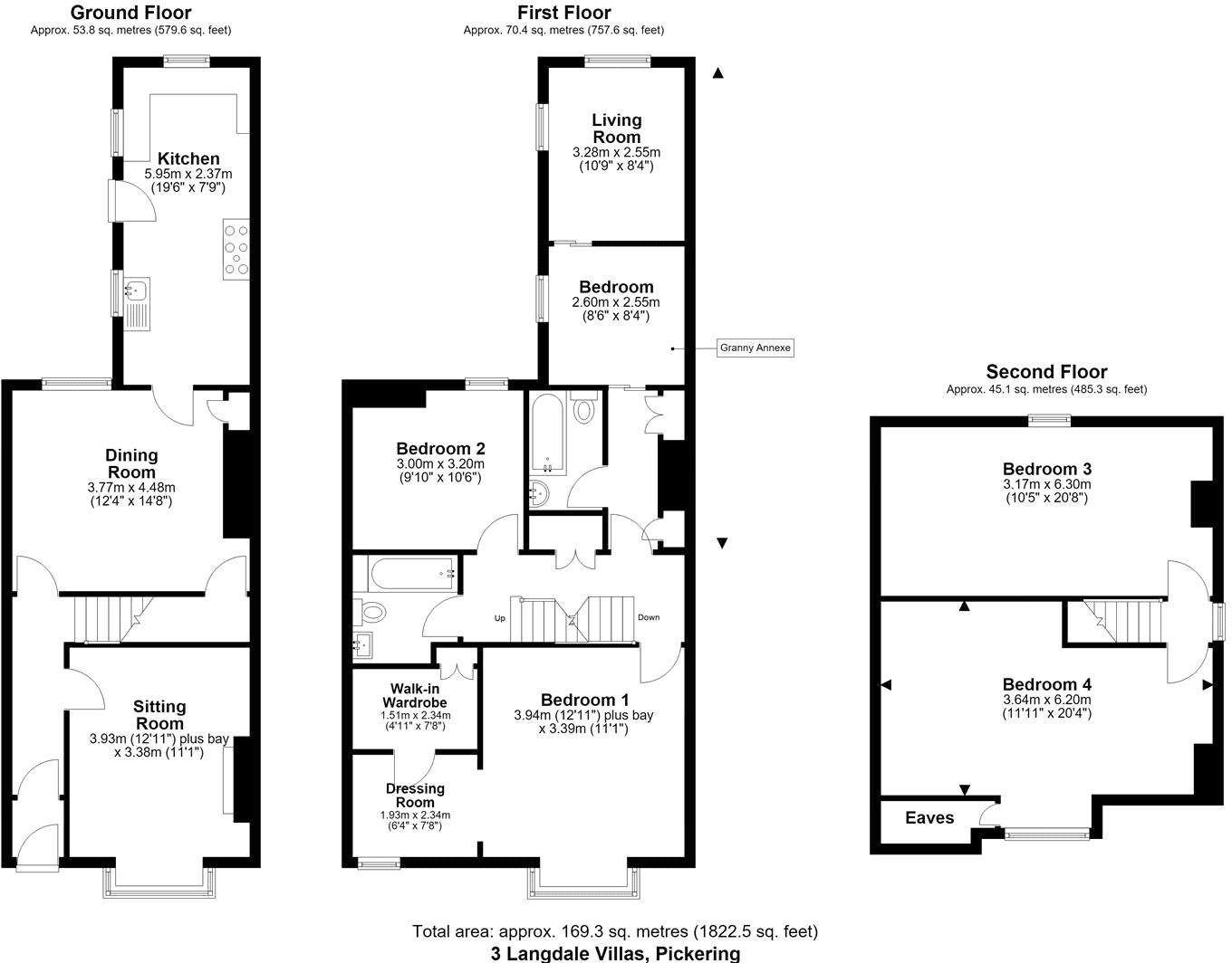 Castlegate, North Yorkshire floorplan