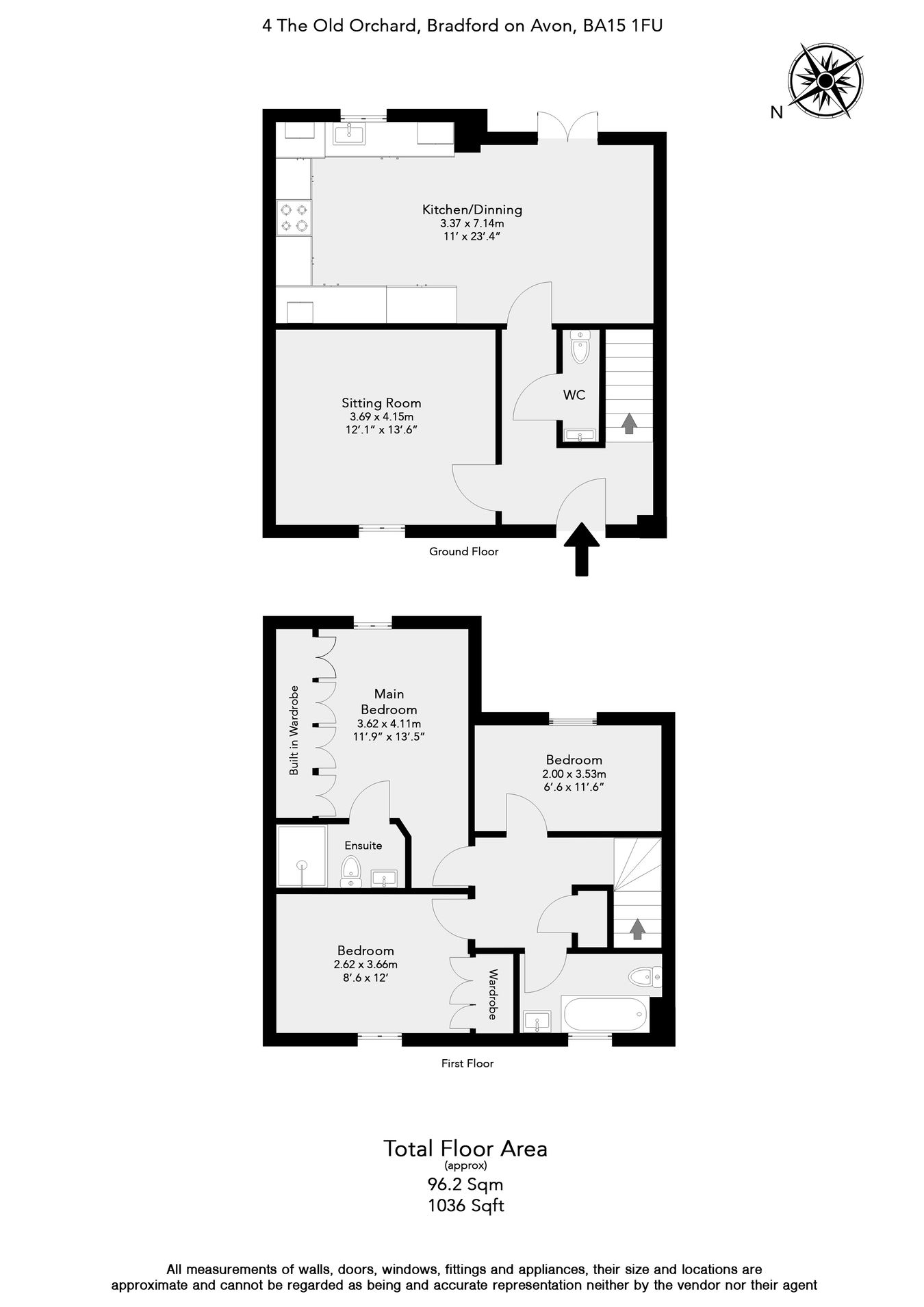 4, The Old Orchard, Bradford-on-Avon floorplan