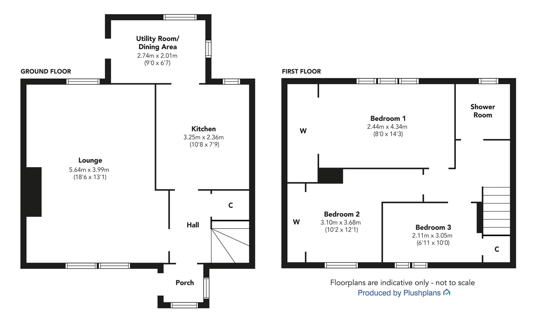 19, Fergus Road, Greenock floorplan