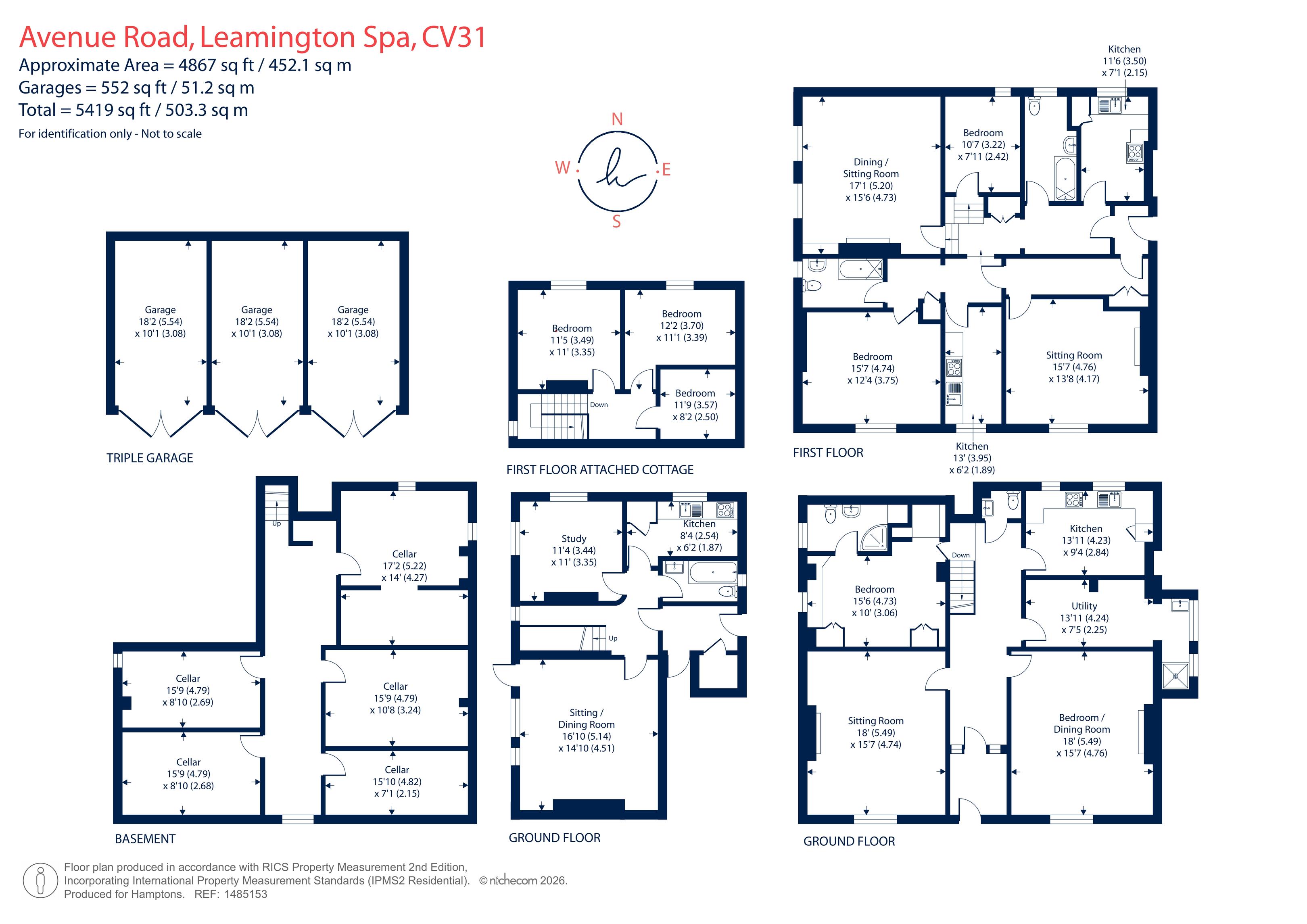24, Avenue Road, Leamington Spa floorplan