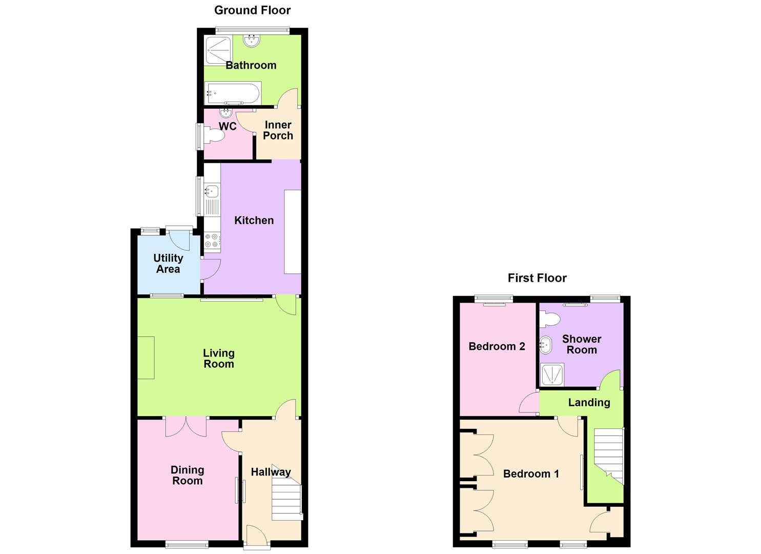 Pleasant Street, Morriston, Swansea SA6, 2 bedroom terraced house for