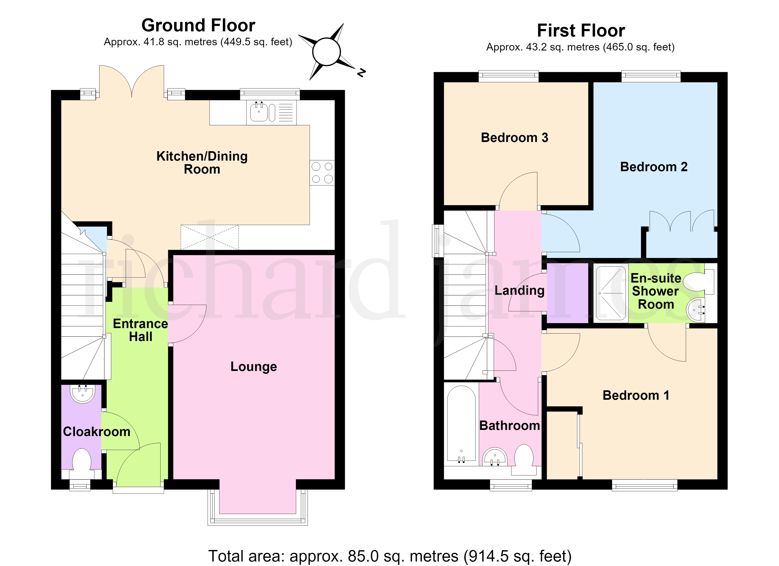 9, Haystack Close, Wellingborough floorplan