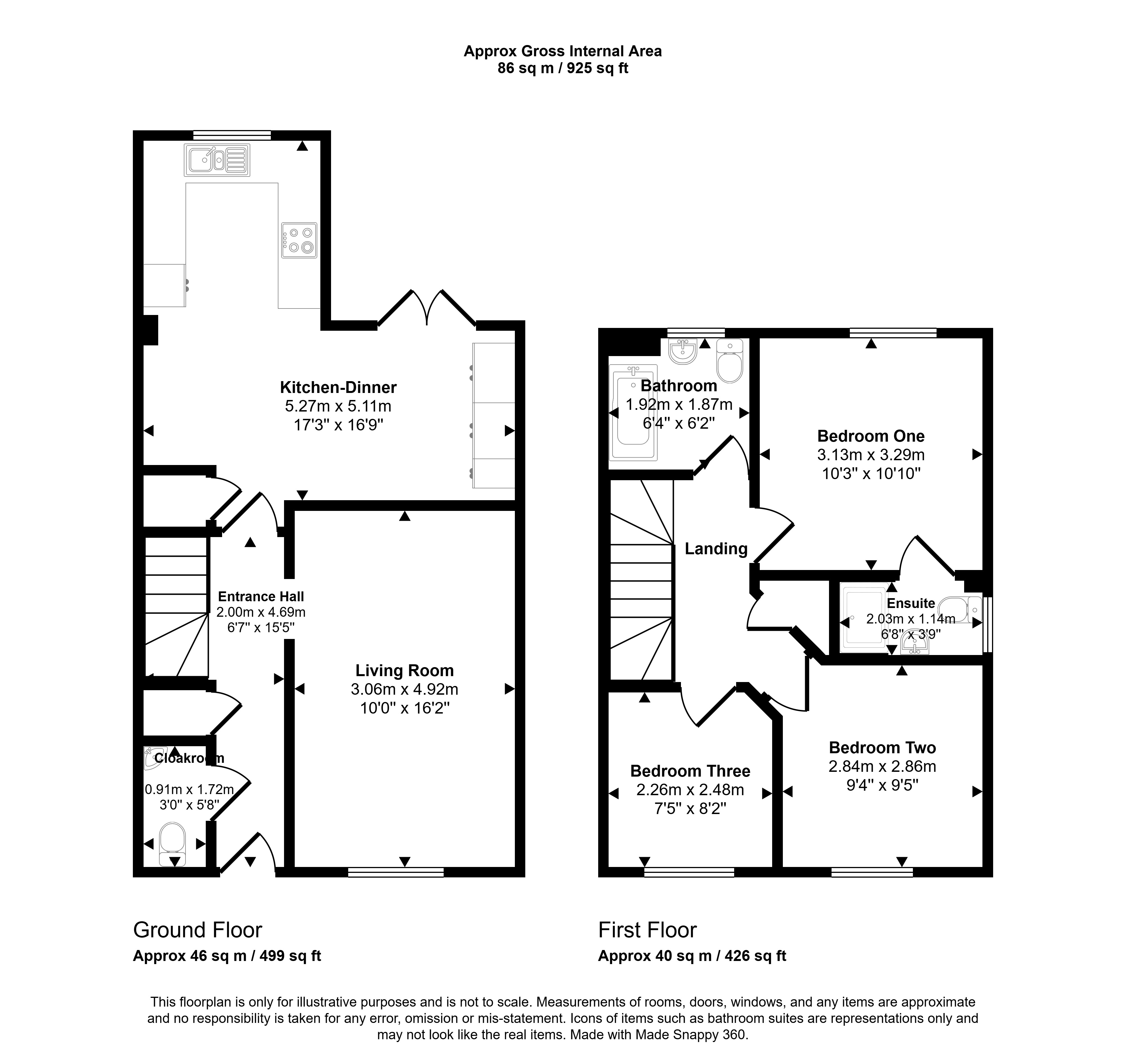 Sparrow Street, Wiltshire floorplan