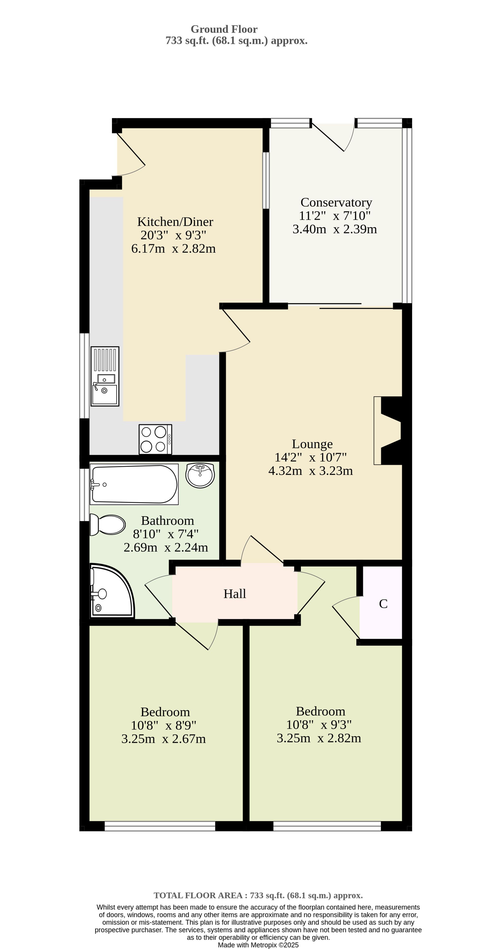 17 Prior Road, Norwich floorplan