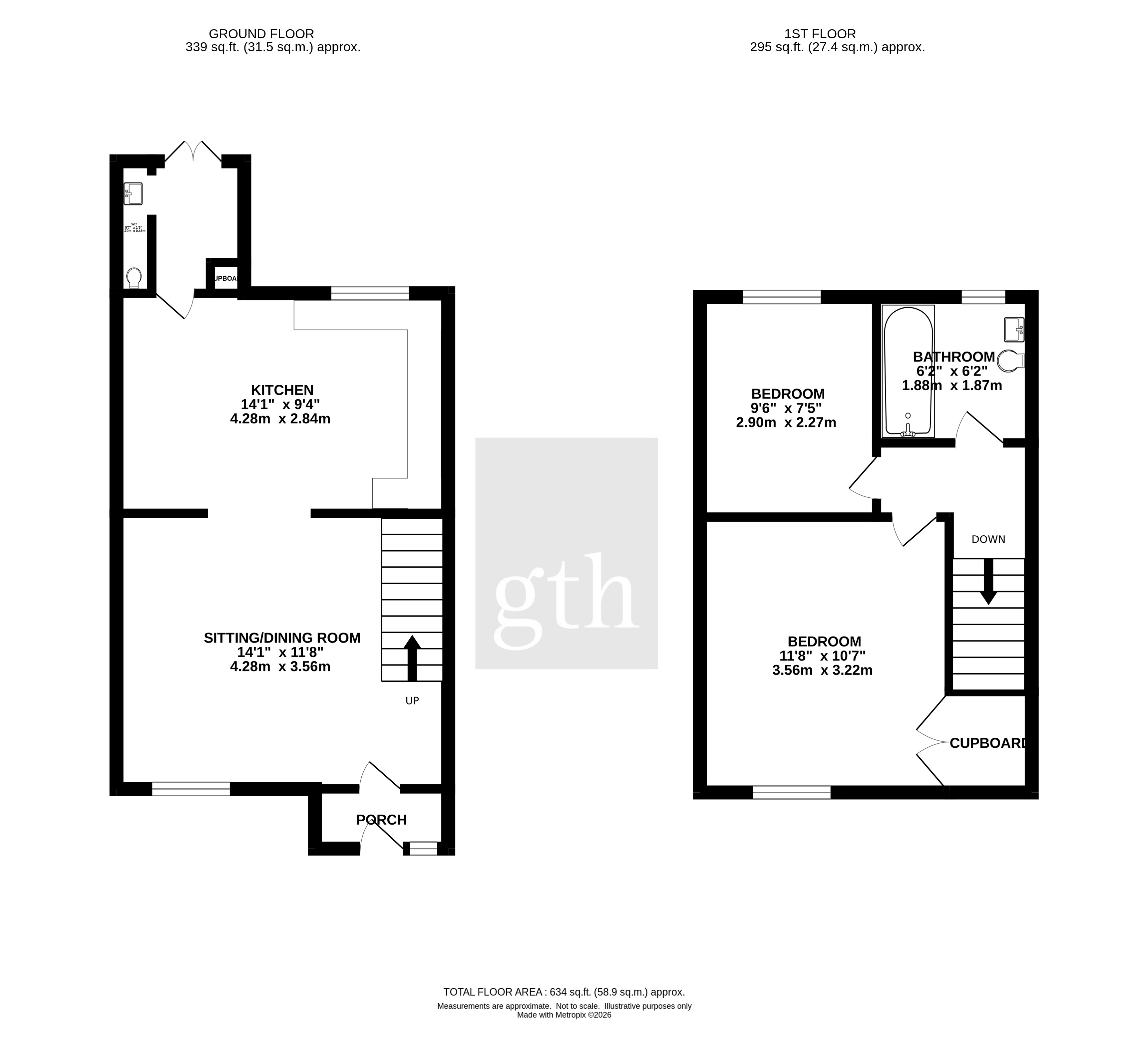 15, Ridgeway Close, Bideford floorplan