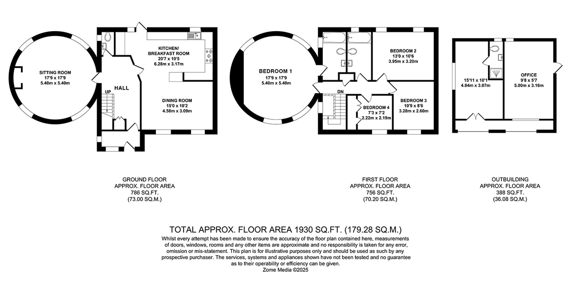 Jacks Oast, Maidstone floorplan