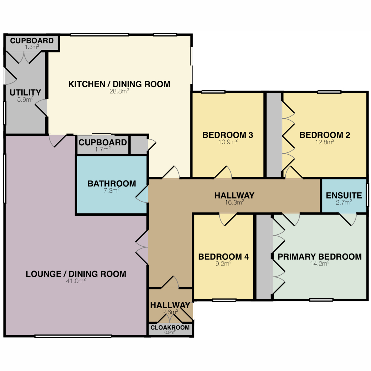 3, St Margaretâ€™s Place, Aberdeen floorplan