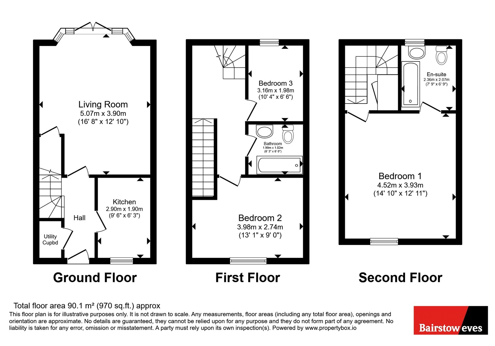 69, Hawksworth Crescent, West Midlands floorplan