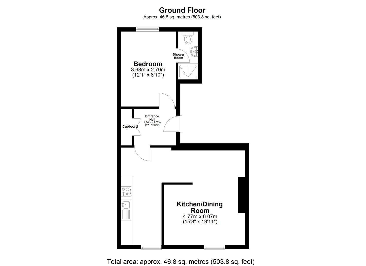 30A, Market Street, Heanor floorplan