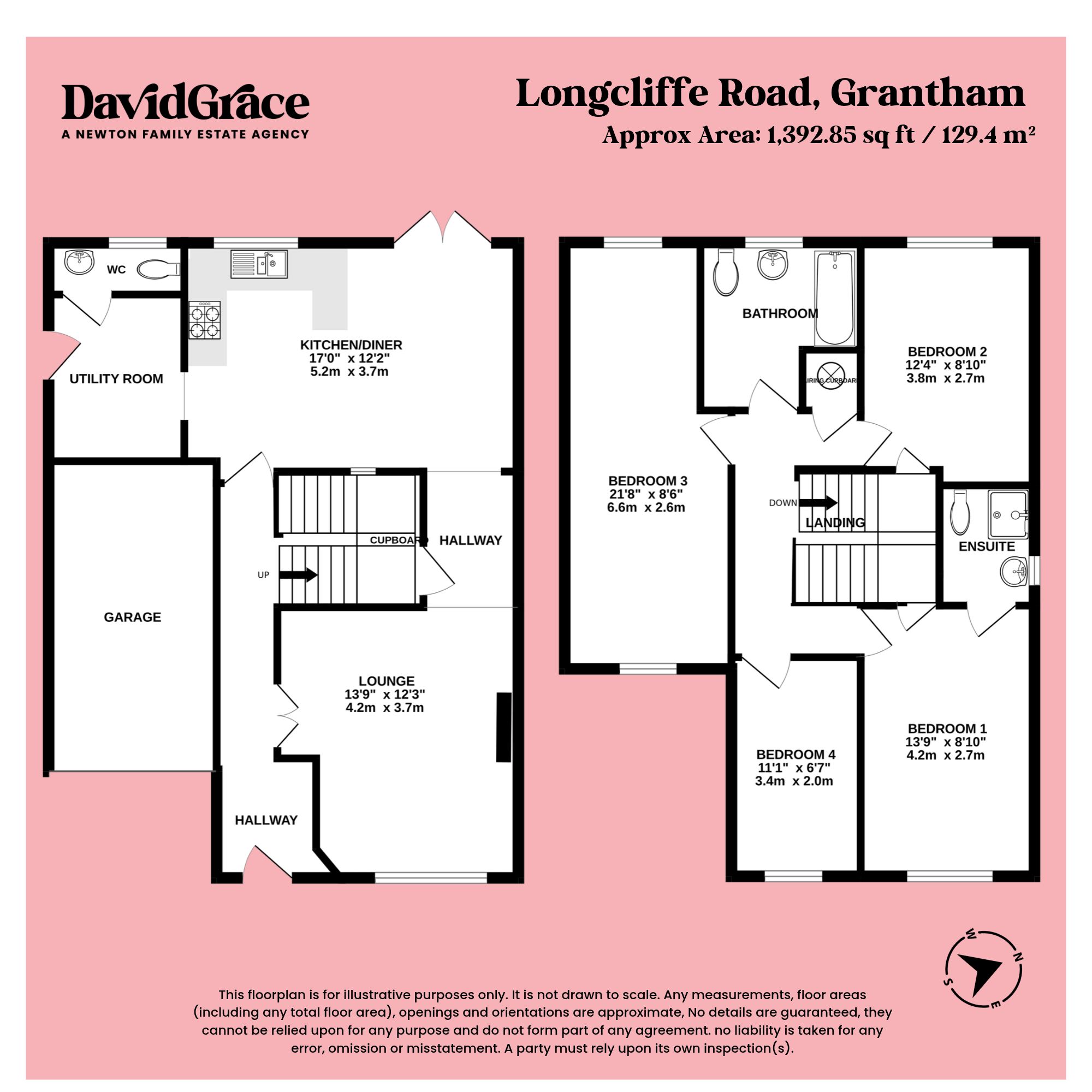 69 Longcliffe Road, Grantham floorplan