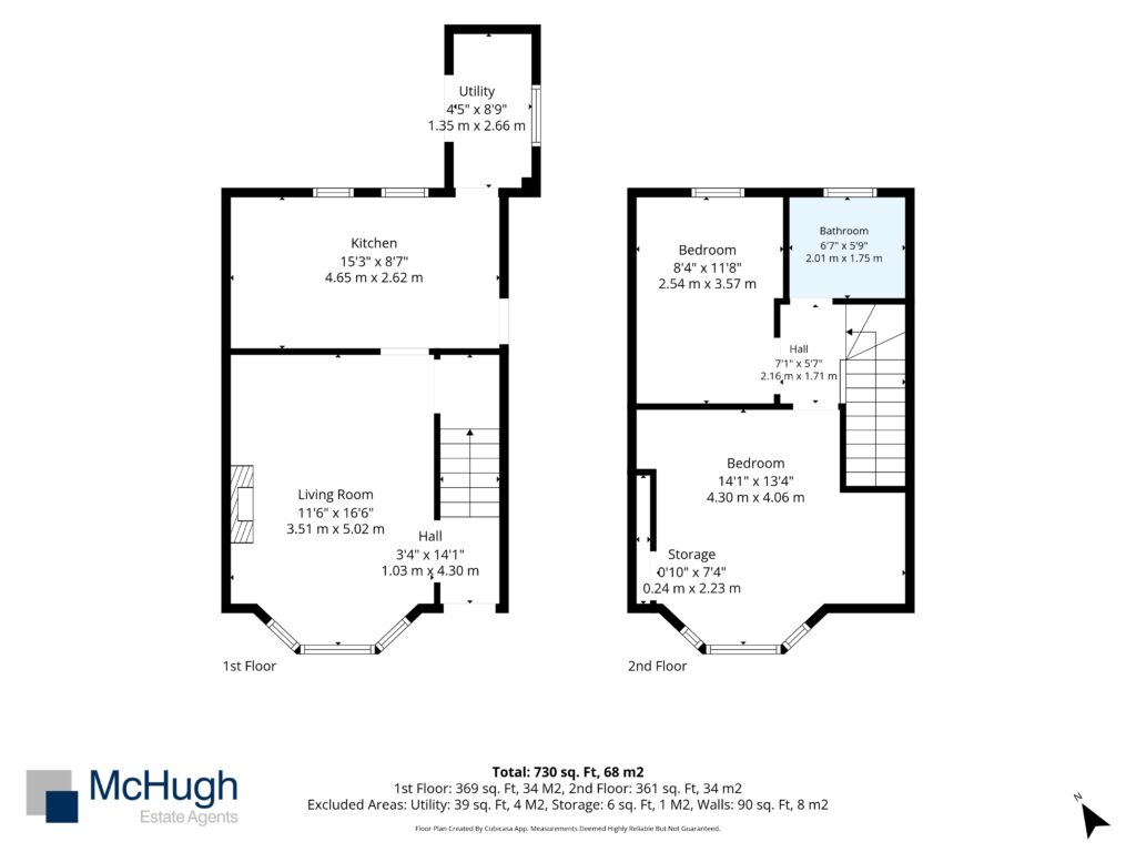 39, Barns Street, Clydebank floorplan