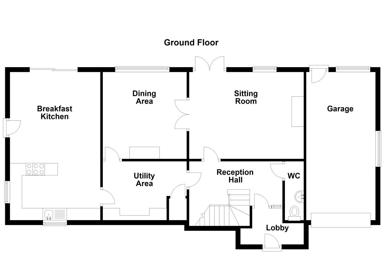 4 Bedrooms Detached house for sale in Beckland Hill, East Markham, Newark NG22