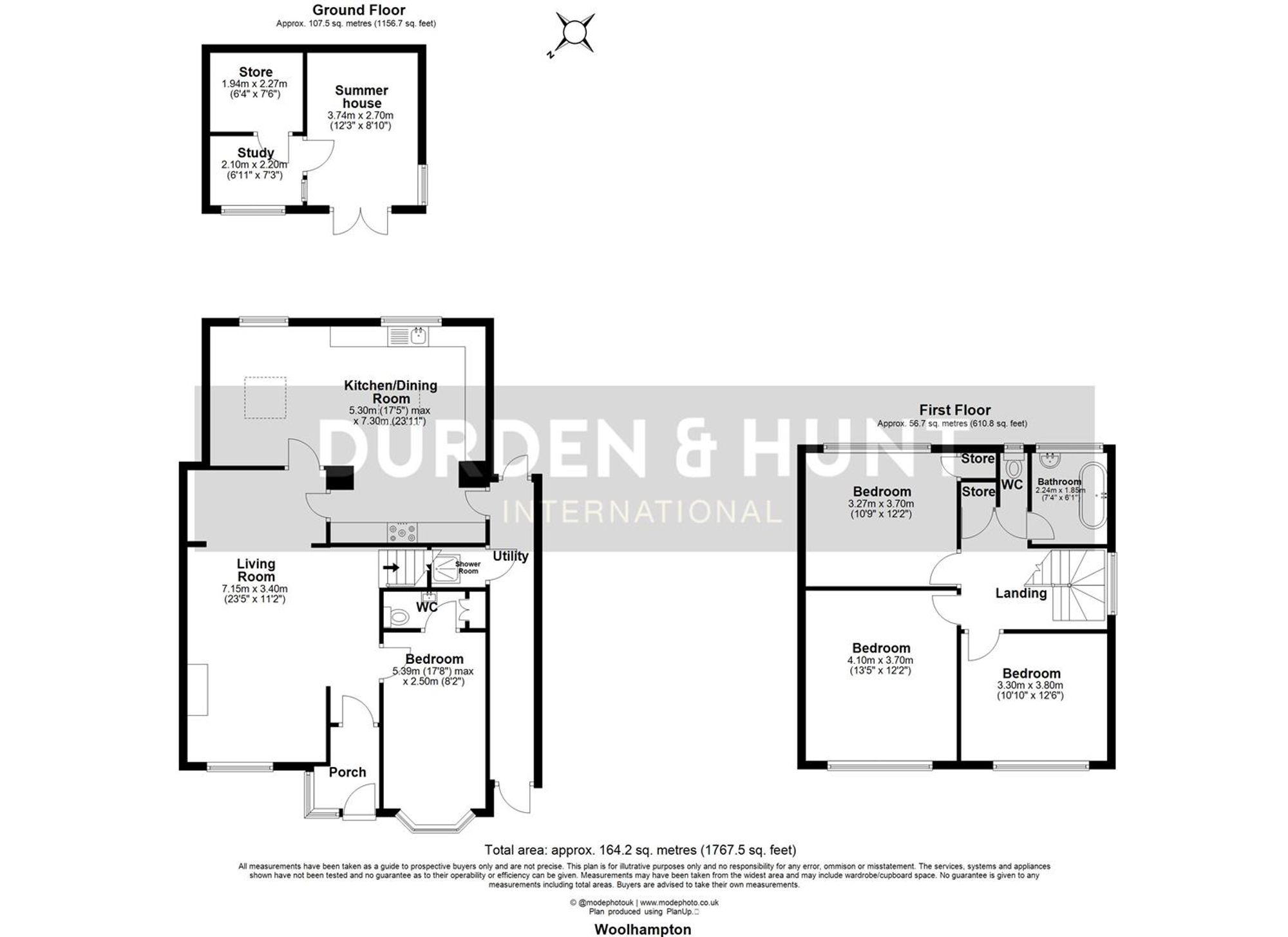 16 Woolhampton Way, Chigwell floorplan