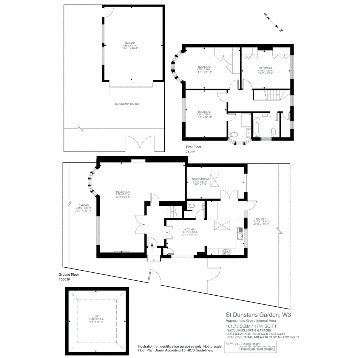 8, St. Dunstans Gardens, London floorplan