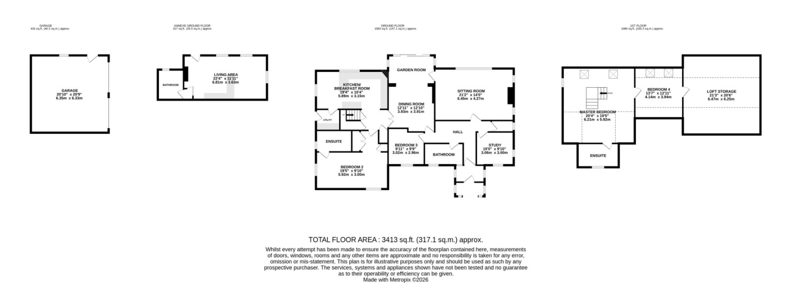 Raikes Acre,, Hartlington Raikes, Skipton floorplan