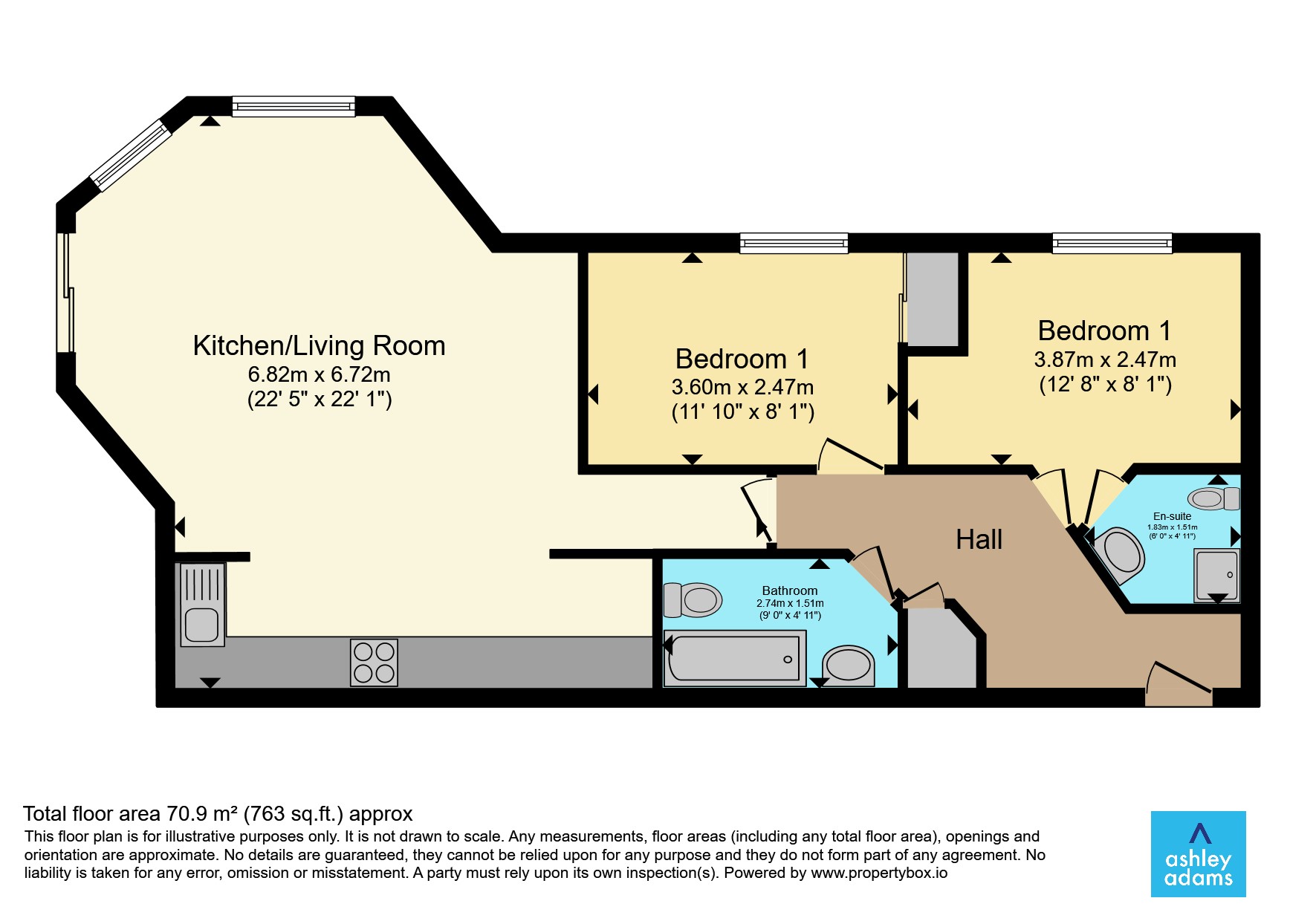45, Magnus Court, Derby floorplan