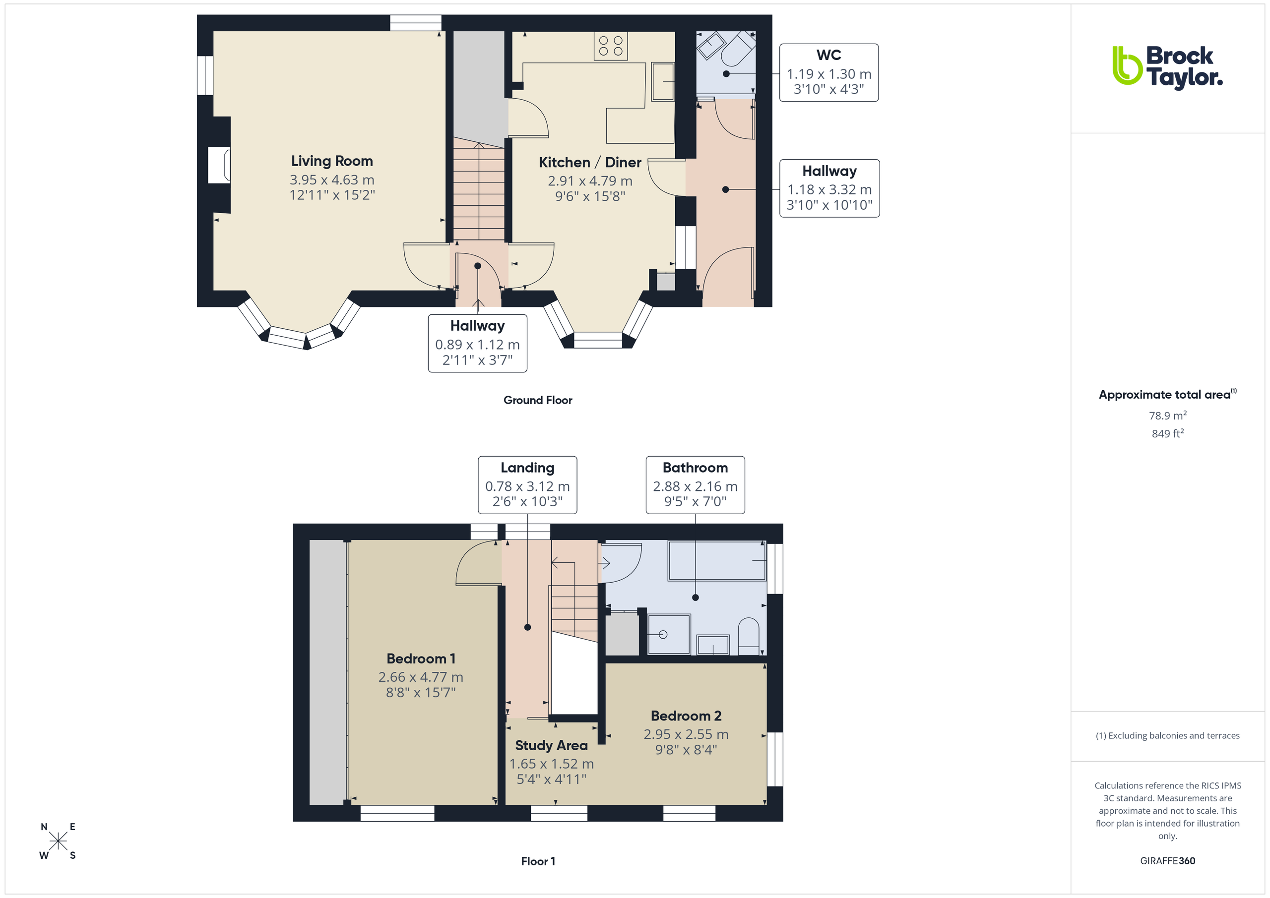 8 Morth Gardens, Horsham floorplan