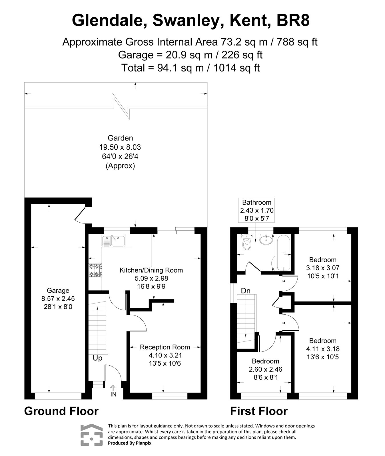44, Glendale, Kent floorplan